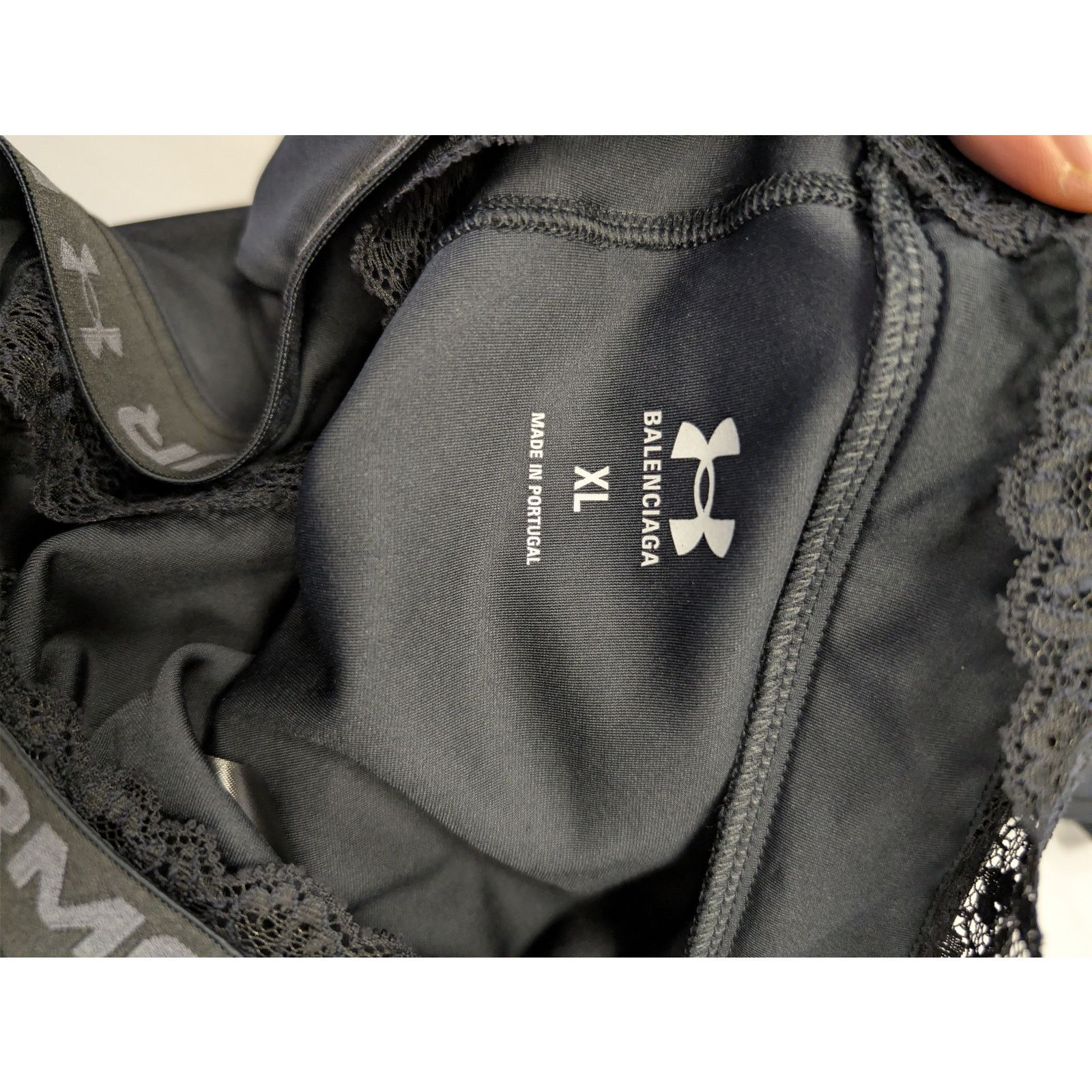 Balenciaga × Under Armour o1rshd1 Women's Under Armour Layered Leggings Sweatpants XL Size 30" / US 8 / IT 44 - 14 Thumbnail