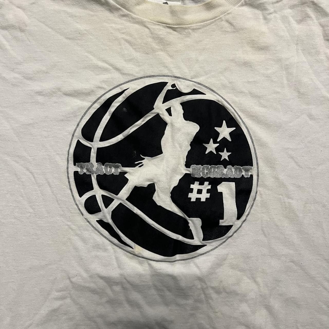 Adidas Vintage Y2K/2000s Adidas Tracy Mcgrady Nba Basketball Graphic Tee! Size US XXL / EU 58 / 5 - 2 Thumbnail