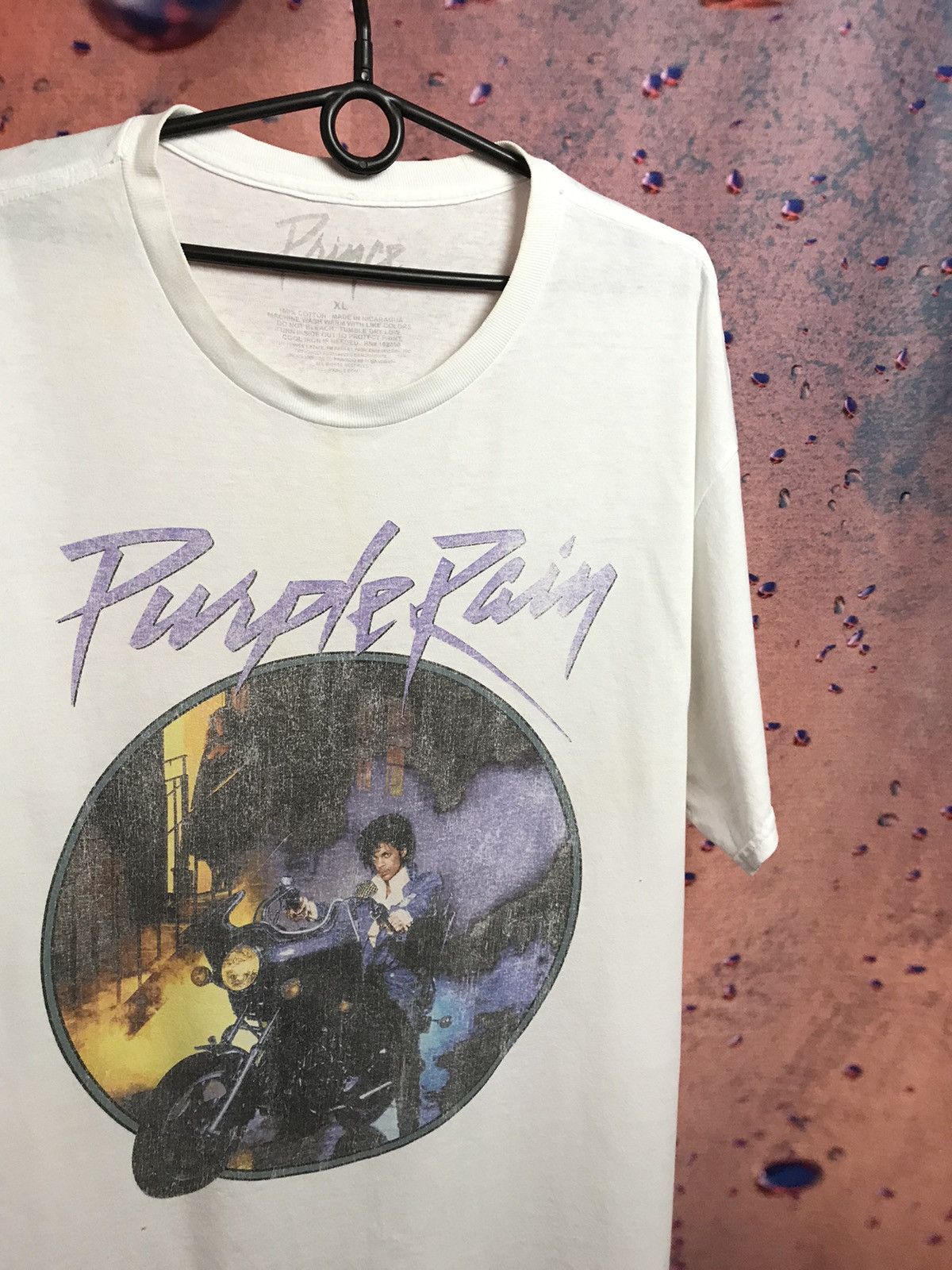 Band Tees × Vintage Vintage Prince Purple Rain band tour tee Size US XL / EU 56 / 4 - 1 Thumbnail