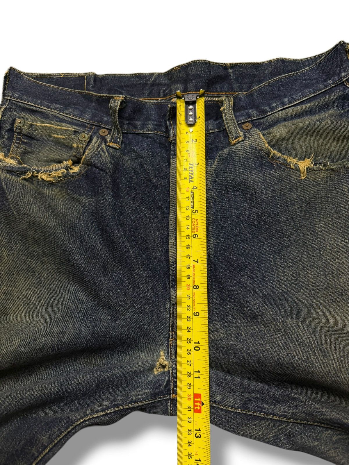 Levi's Vintage Clothing Vintage 00s Levi’s 501 Selvedge Big E USA Made 555 | W32 Size US 32 / EU 48 - 18 Thumbnail
