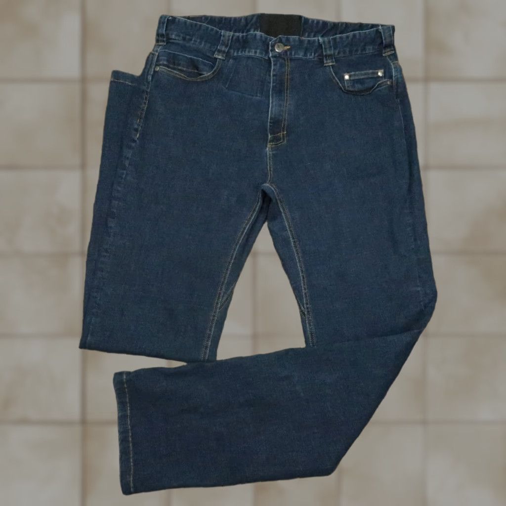 Denime 221B Tactical Jeans Mens 38x36 Blue Denim 5 Pocket Conceal Carry Size US 38 / EU 54 - 1 Thumbnail