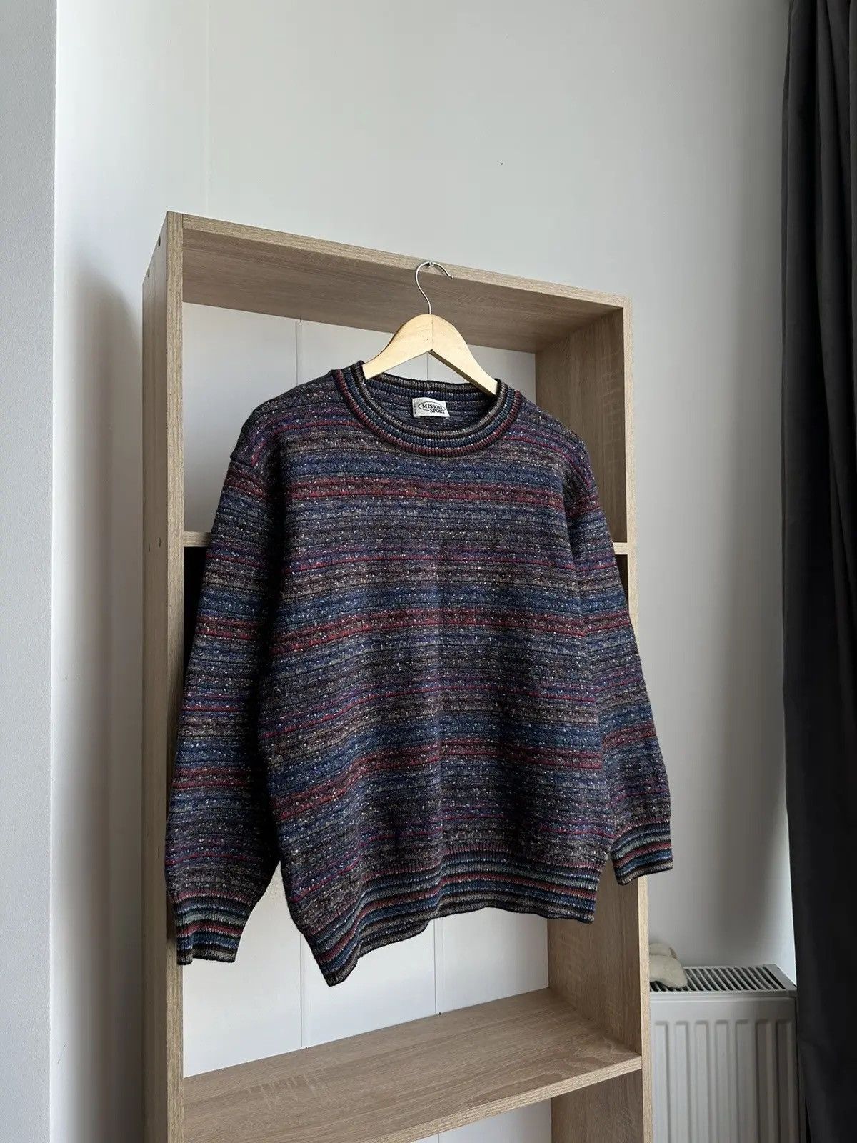 Missoni × Vintage Vintage Missoni Sport Multicolour Wool Knit Sweater Size US S / EU 44-46 / 1 - 4 Thumbnail