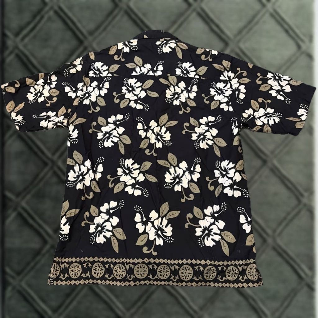 Ocean Pacific VINTAGE Ocean Pacific OP Sport Floral Button-Up Shirt M Men Blue Hawaiian Short Sleeve Size US M / EU 48-50 / 2 - 1 Thumbnail