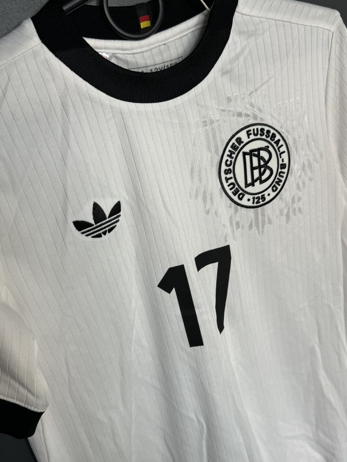 Adidas KIDS New Germany Anniversary 125 Wirtz Football Jersey Size US XS / EU 42 / 0 - 4 Thumbnail