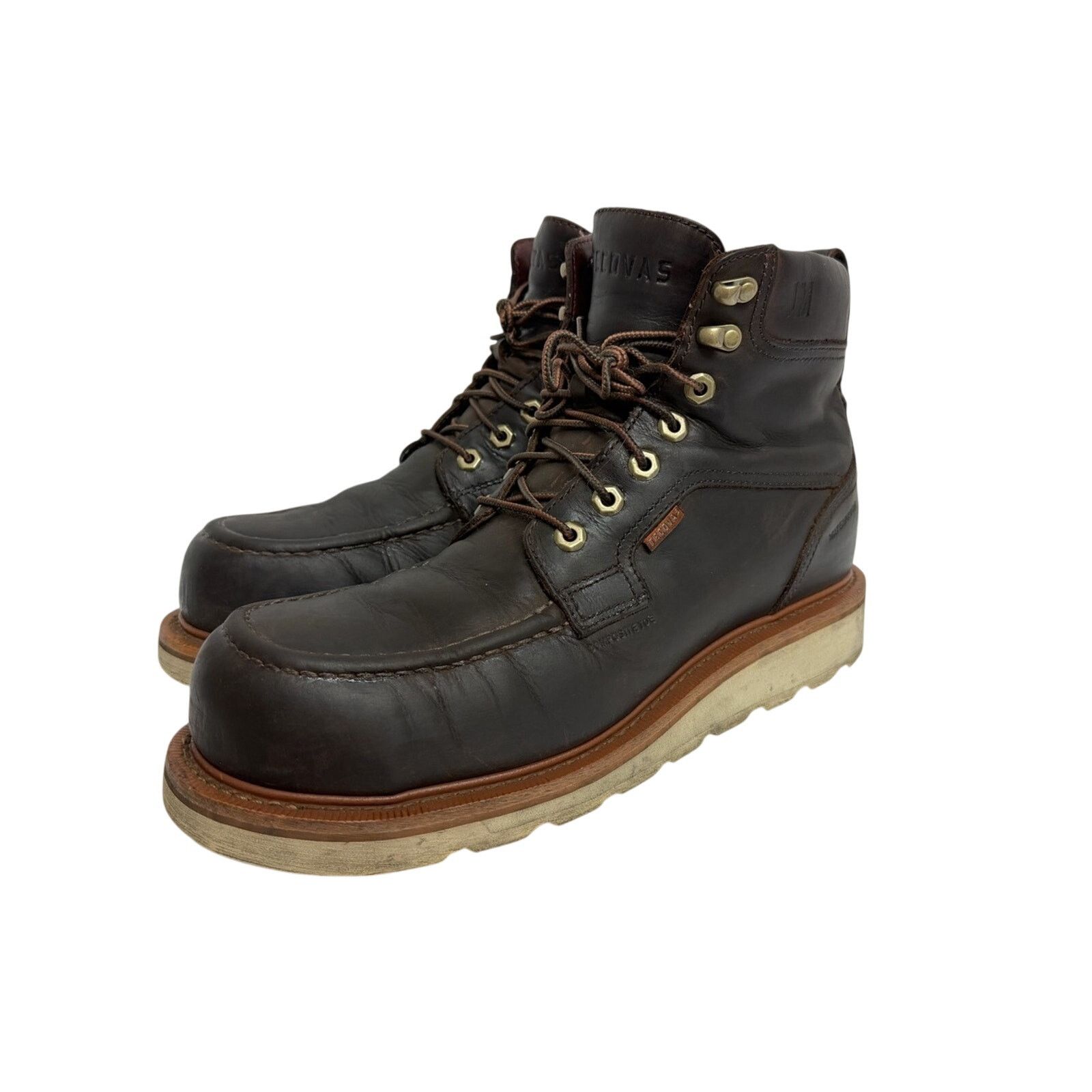 Tecovas Tecovas Mens 10D LongHaul Waterproof Moc Composite Toe Boots Size US 10 / EU 43 - 1 Thumbnail