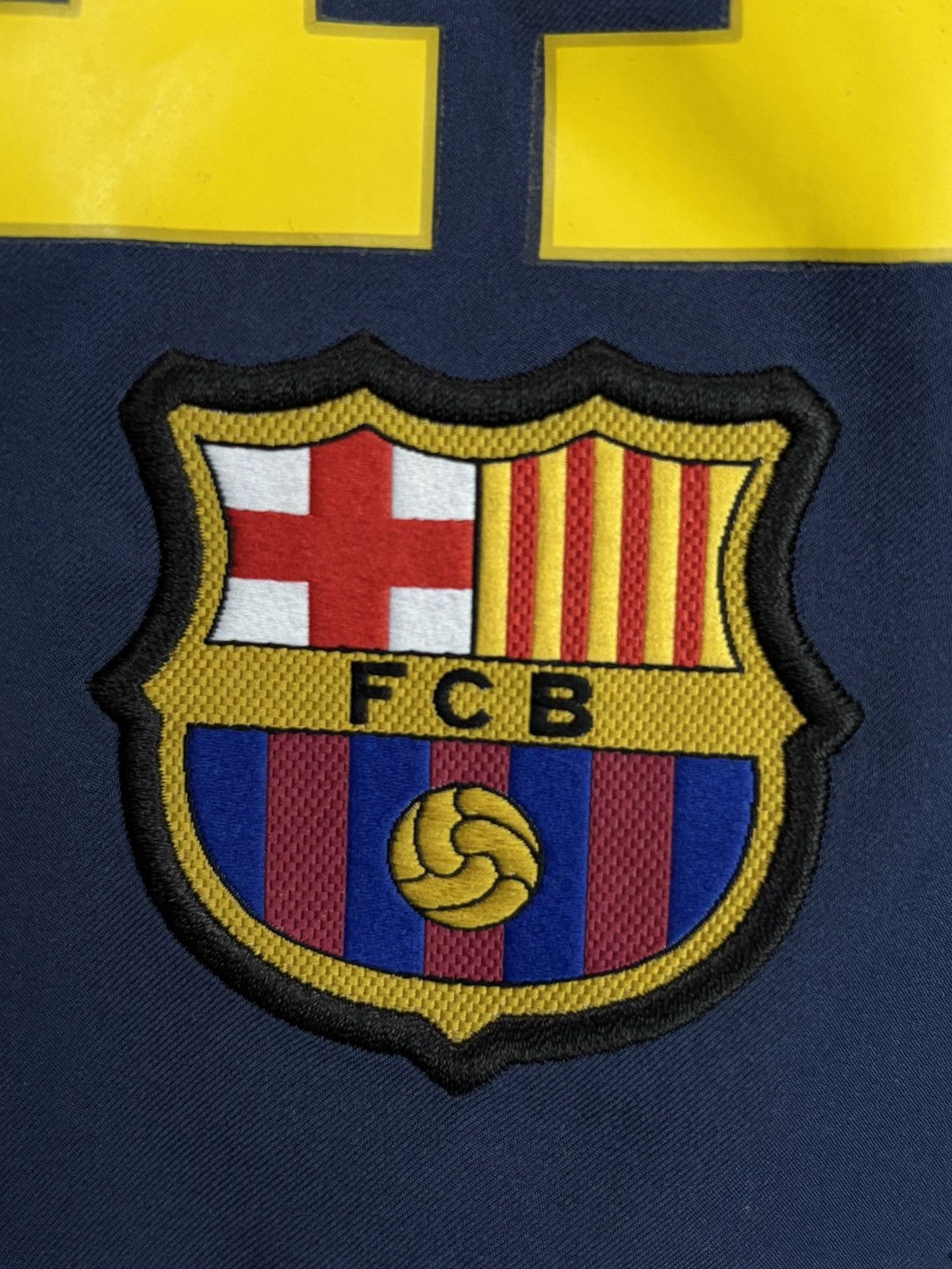 Nike Nike FC Barcelona FCB Swoosh Dri-Fit Shorts Size US 36 / EU 52 - 3 Thumbnail