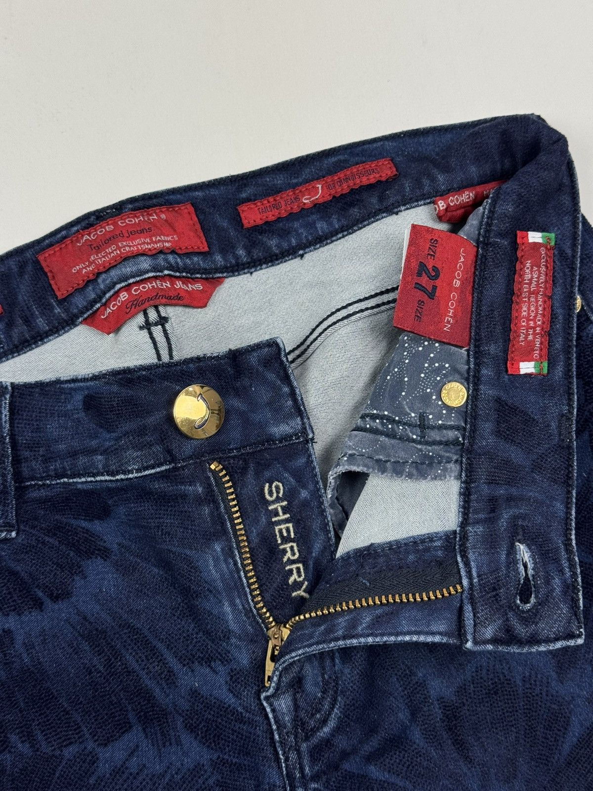 Jacob Cohen Jacob Cohen Sherry Floral Graphic Slim Women’s Jeans Size 28" / US 6 / IT 42 - 8 Thumbnail