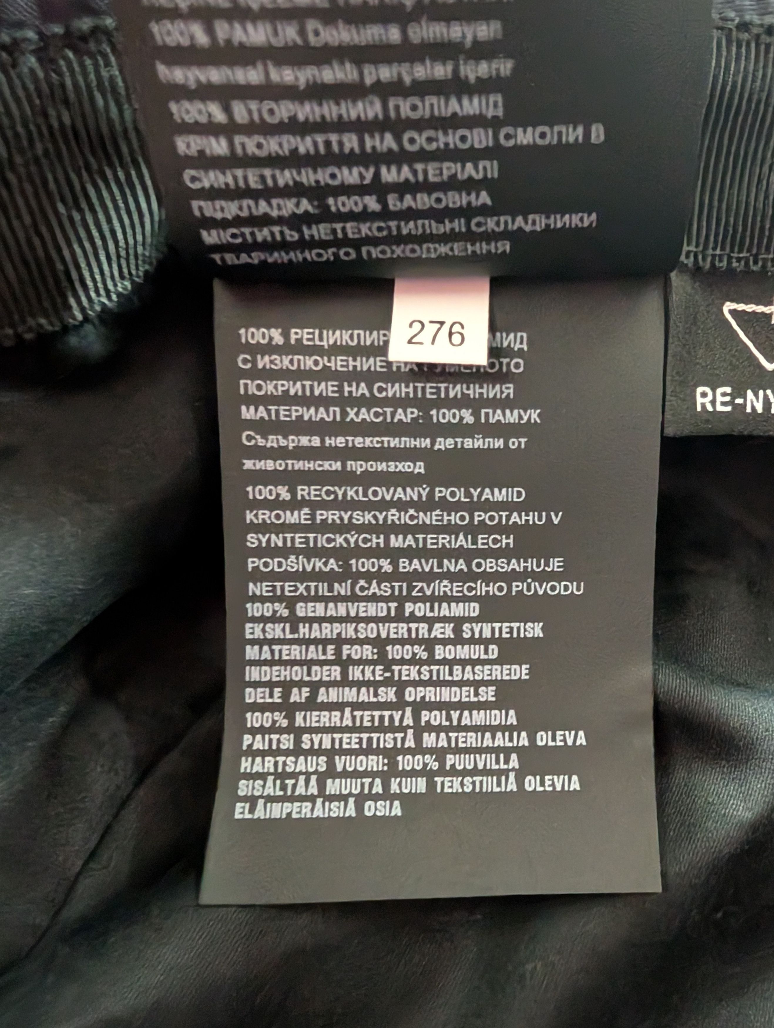 Prada Prada Navy Re-Nylon Bucket Hat Size ONE SIZE - 4 Thumbnail