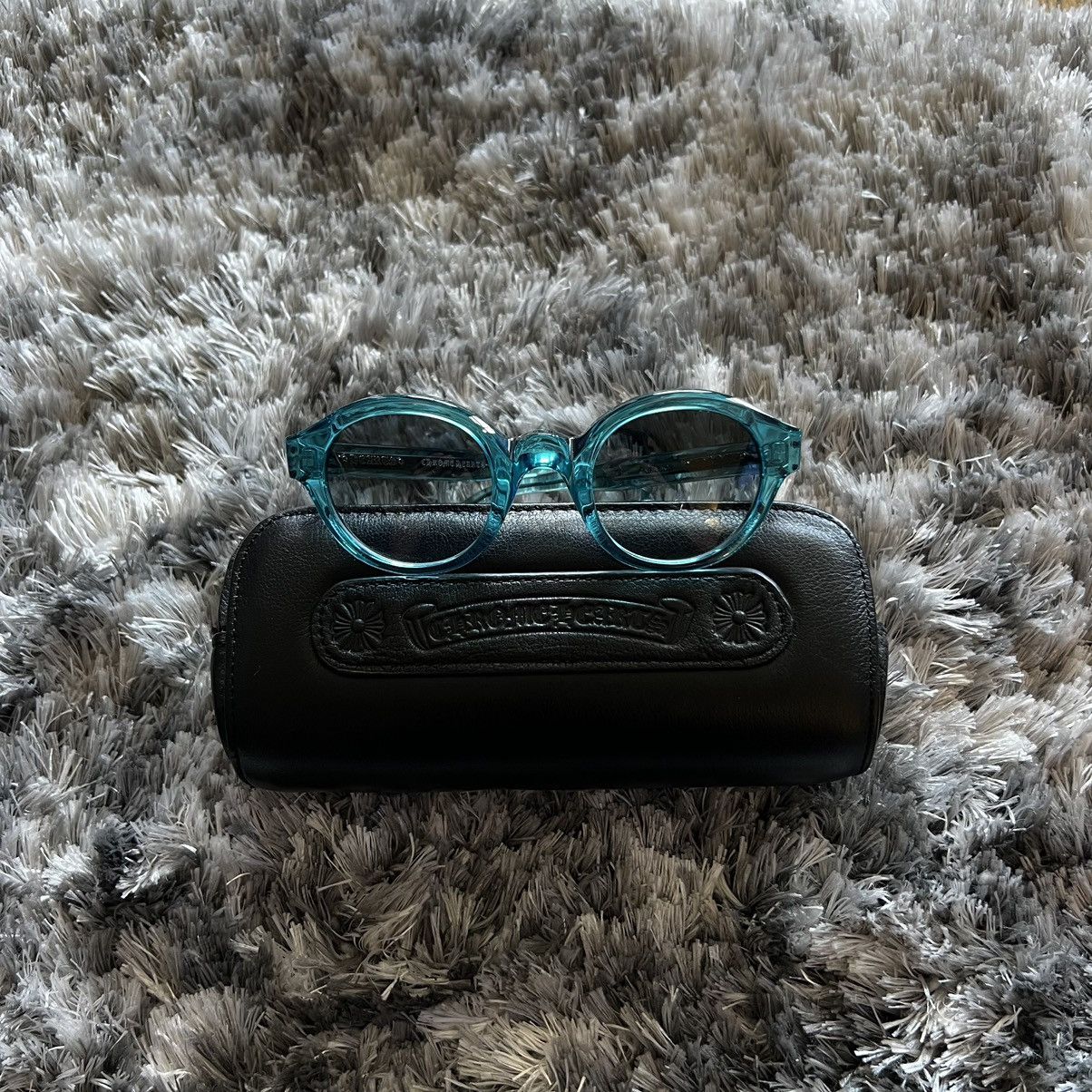 Chrome Hearts Chrome Hearts Anita Ho Translucent Blue Sunglasses 
