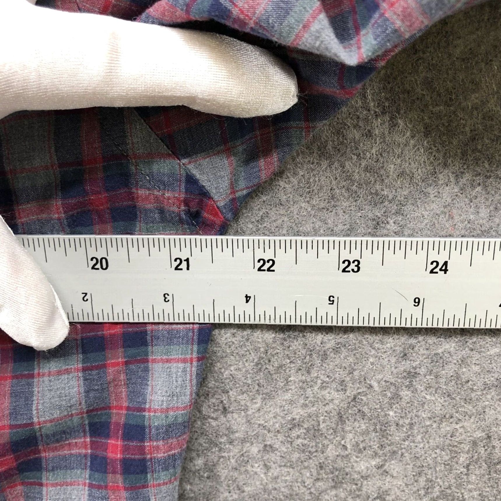 J.Crew J. Crew Mens Shirt Extra Large XL Navy Red Plaid Cotton Size US S / EU 44-46 / 1 - 7 Thumbnail