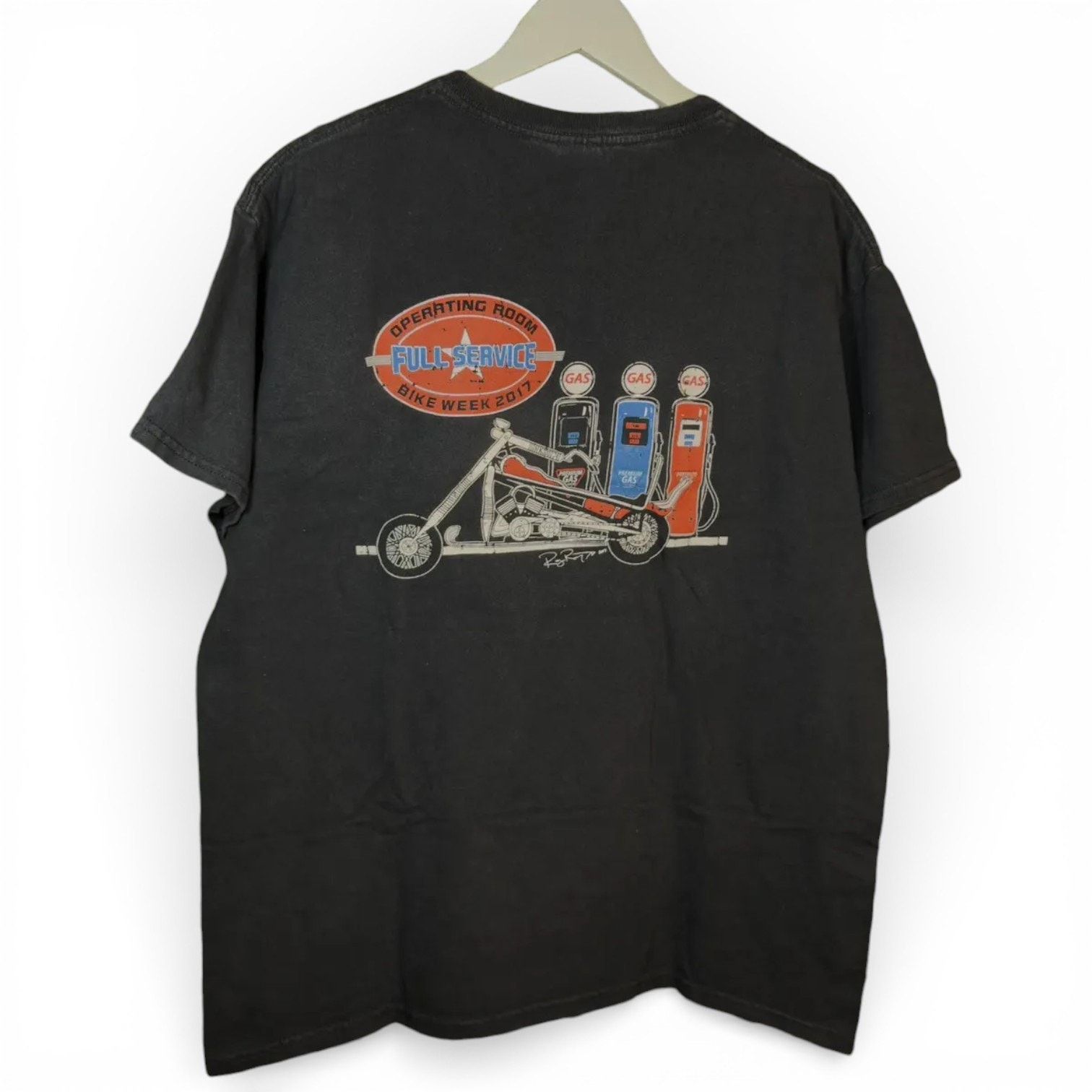 Vintage Vintage Y2K Bike Week Graphic Logo Tee Shirt Size US L / EU 52-54 / 3 - 1 Thumbnail