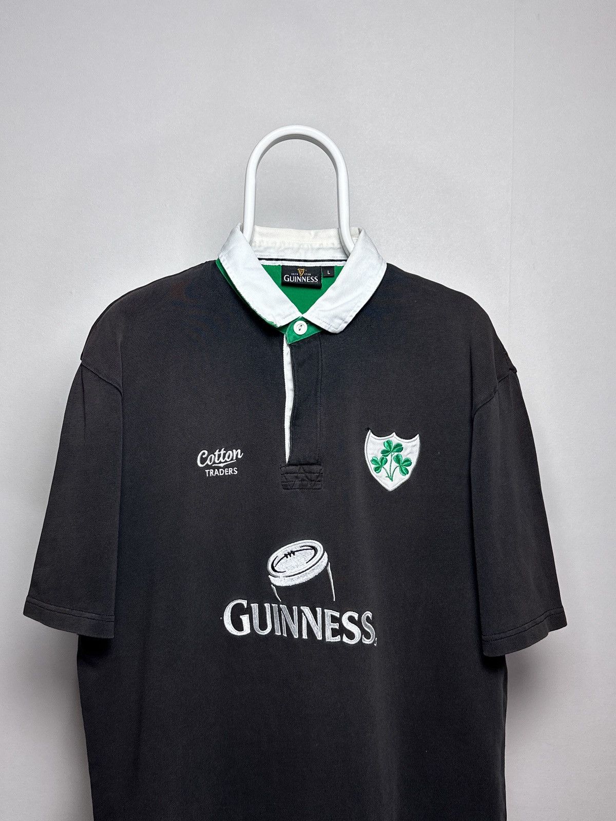 Cotton Traders Cotton Traders Vintage Ireland Guinness Rugby Shirt Size US L / EU 52-54 / 3 - 2 Thumbnail