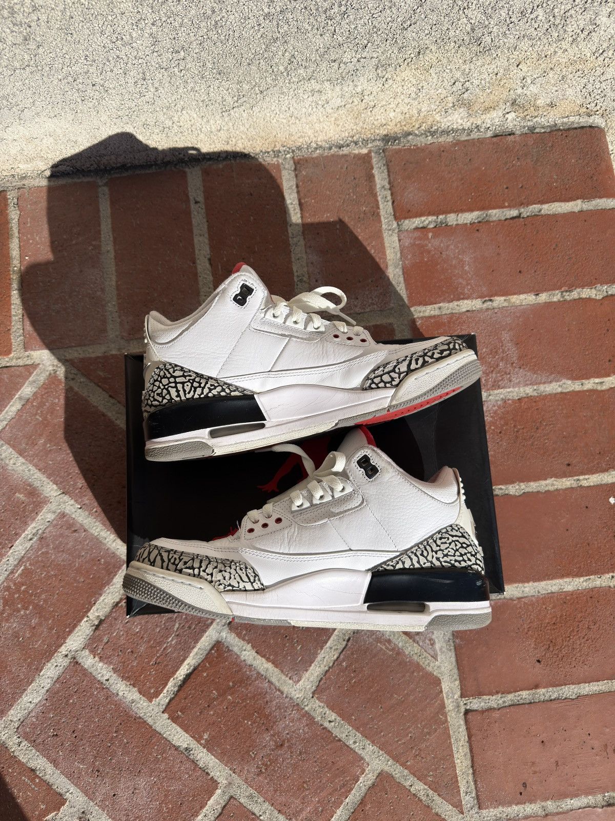 Nike Air Jordan 3 Retro White Cement '88 Dunk Contest (2013) Size US 9 / EU 42 - 1 Thumbnail
