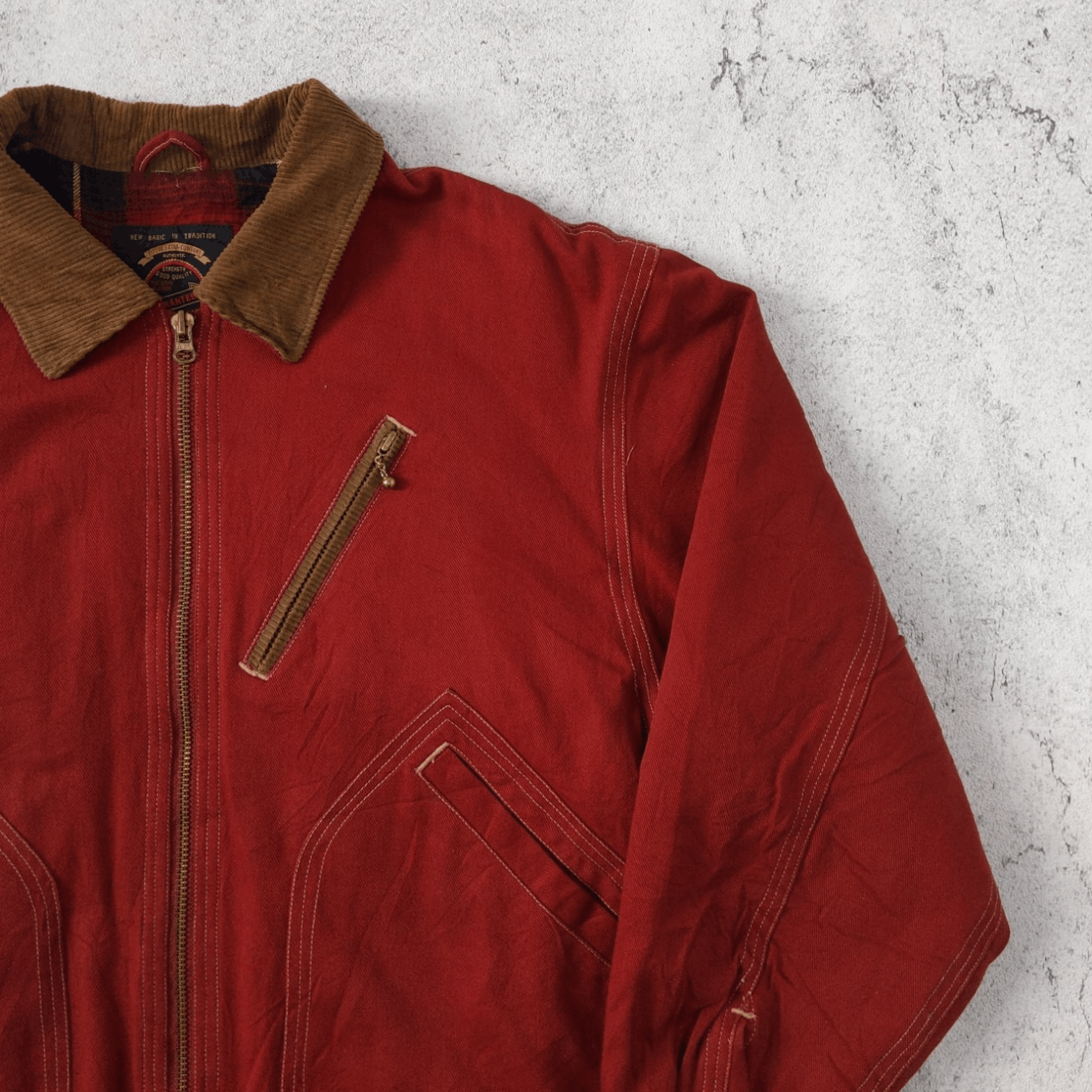 Japanese Brand Vintage Machope Jacket Salmon Size US XL / EU 56 / 4 - 8 Thumbnail
