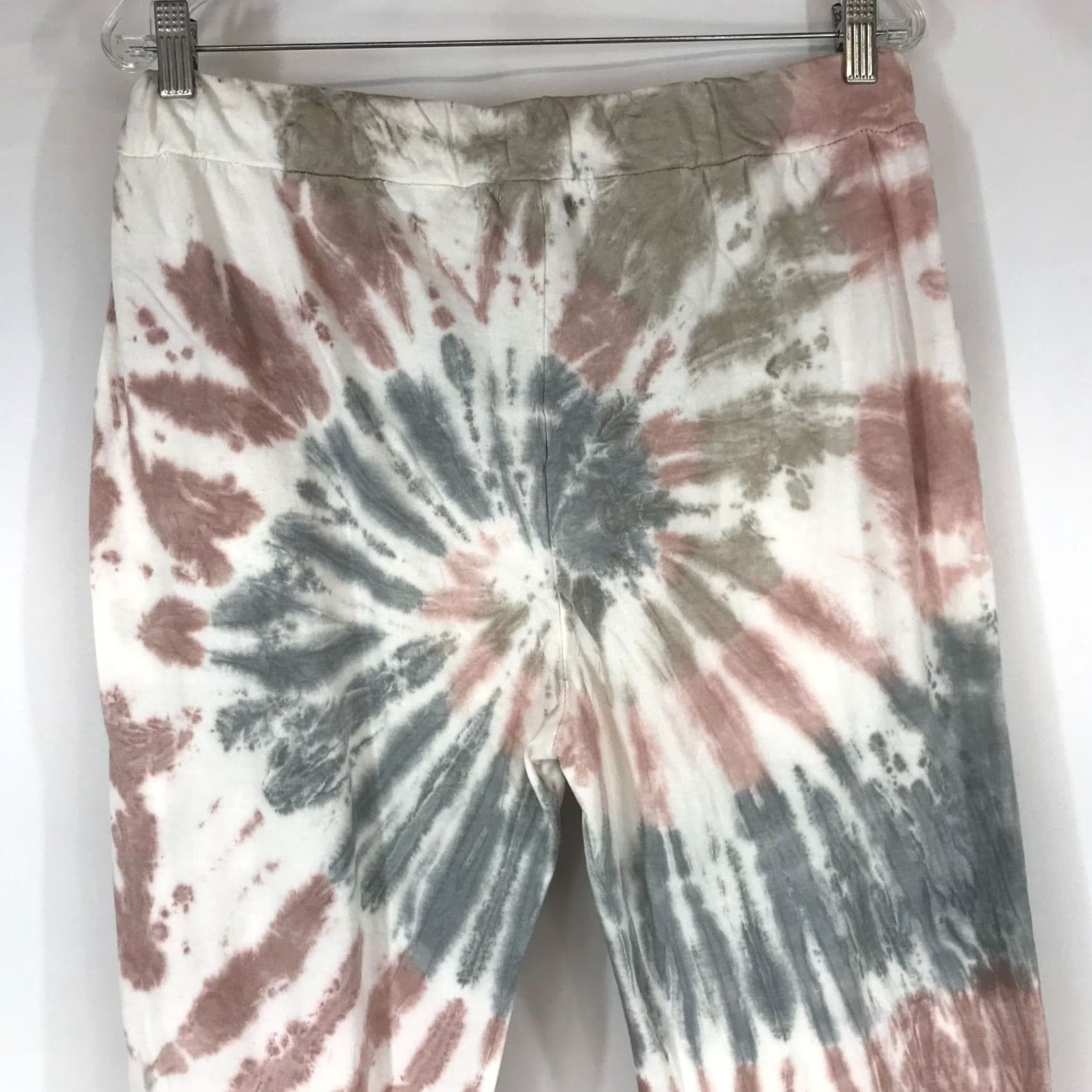 Rusty SENZA TEMPO WOMEN's L PANTS Jogger Tie Dye Rust Green White Mens WomensGirls? Size 36" / US 14 / IT 50 - 5 Thumbnail