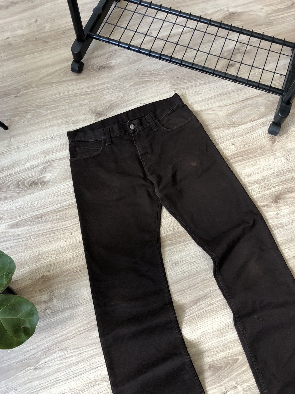 Carhartt Vintage Carhartt WIP Work Wear Brown Rockin’ Pant Y2K Size US 32 / EU 48 - 4 Thumbnail