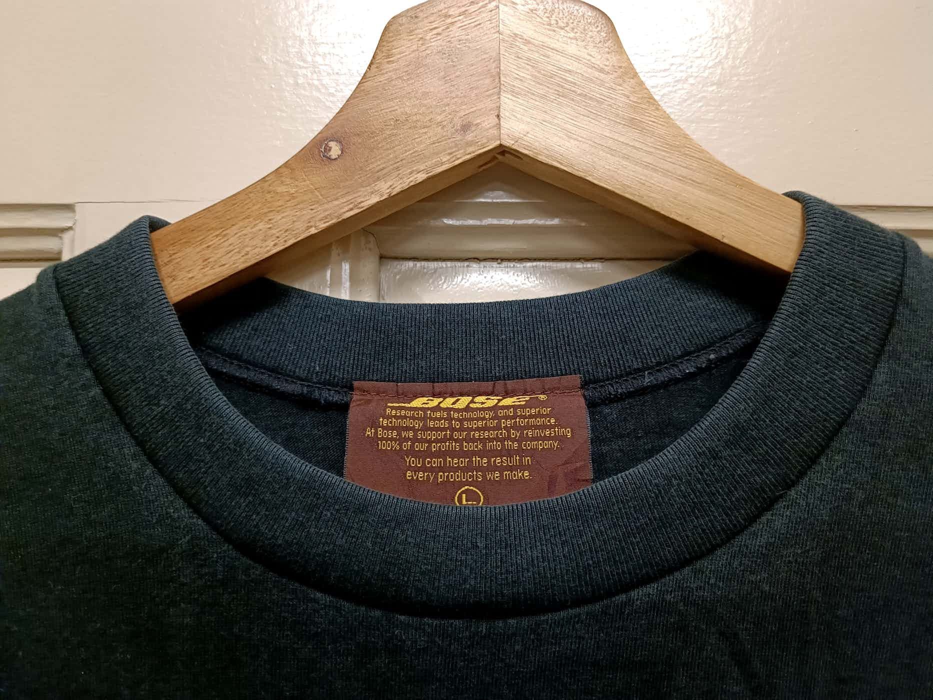 Vintage Vintage 90s t shirt bose better sound through research Size US M / EU 48-50 / 2 - 3 Thumbnail