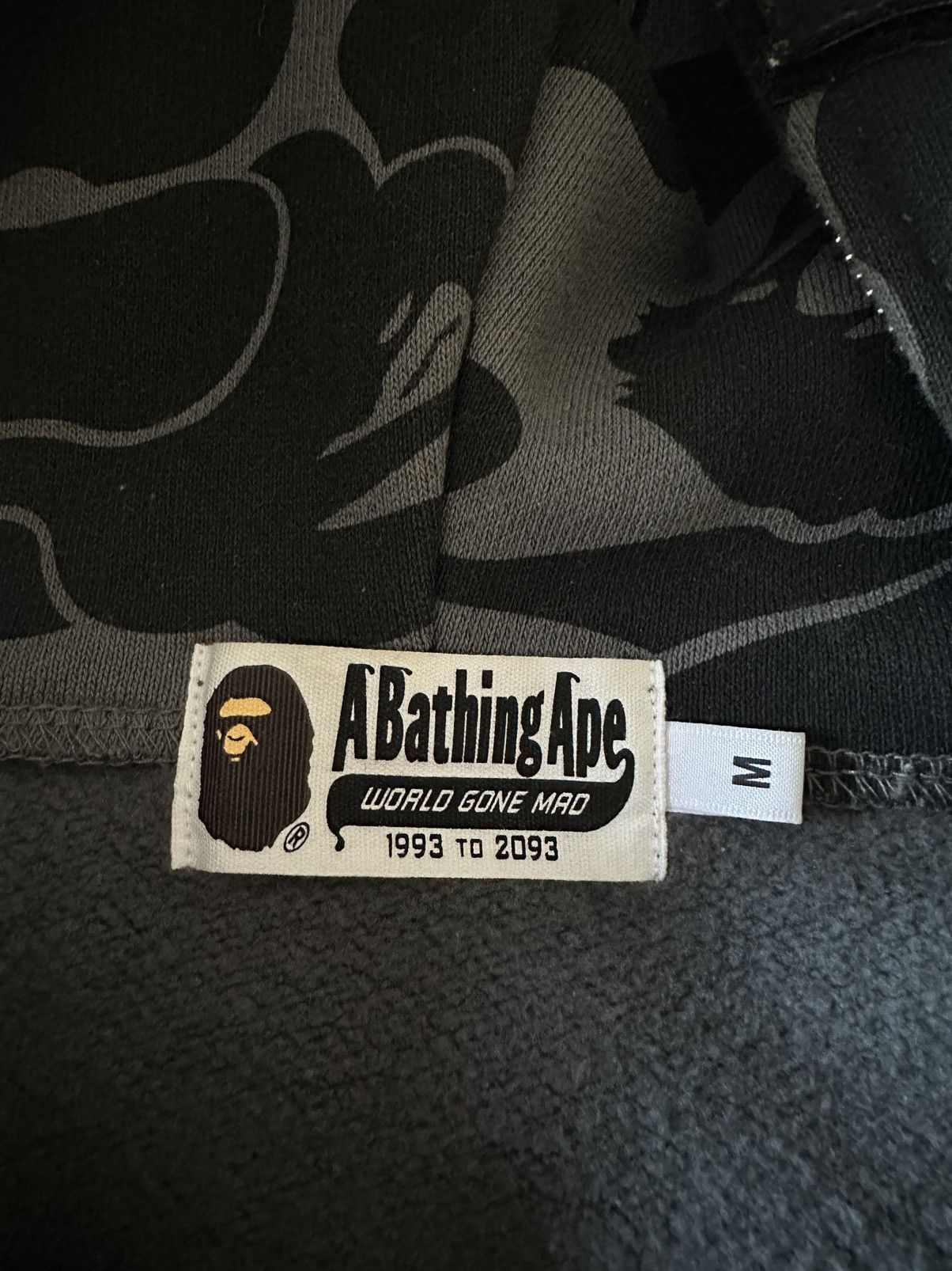 Bape Big ABC Solid Camo Detachable Shark Full Zip Hoodie Size US M / EU 48-50 / 2 - 7 Thumbnail
