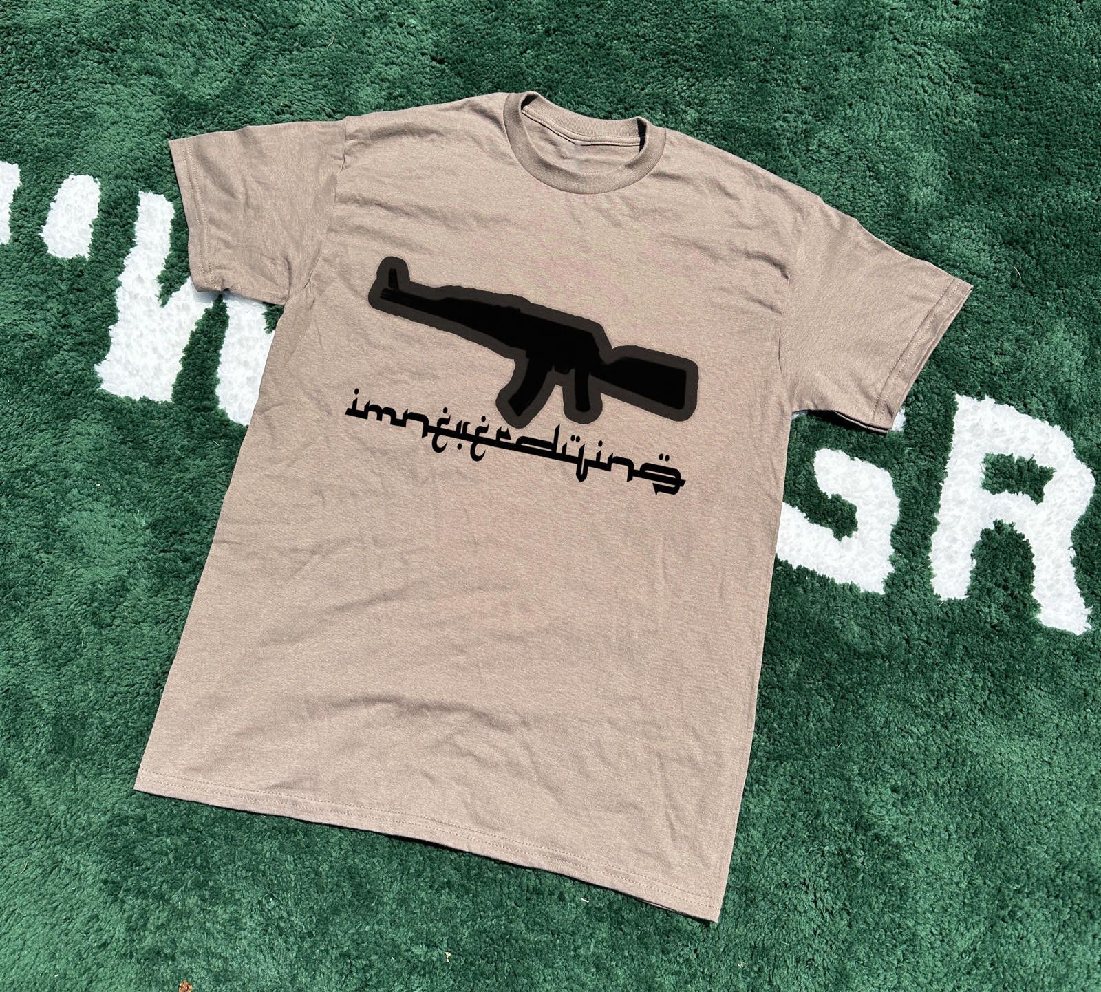 Japanese Brand Kalashnikov Tee Sand / Black Size US M / EU 48-50 / 2 - 1 Preview