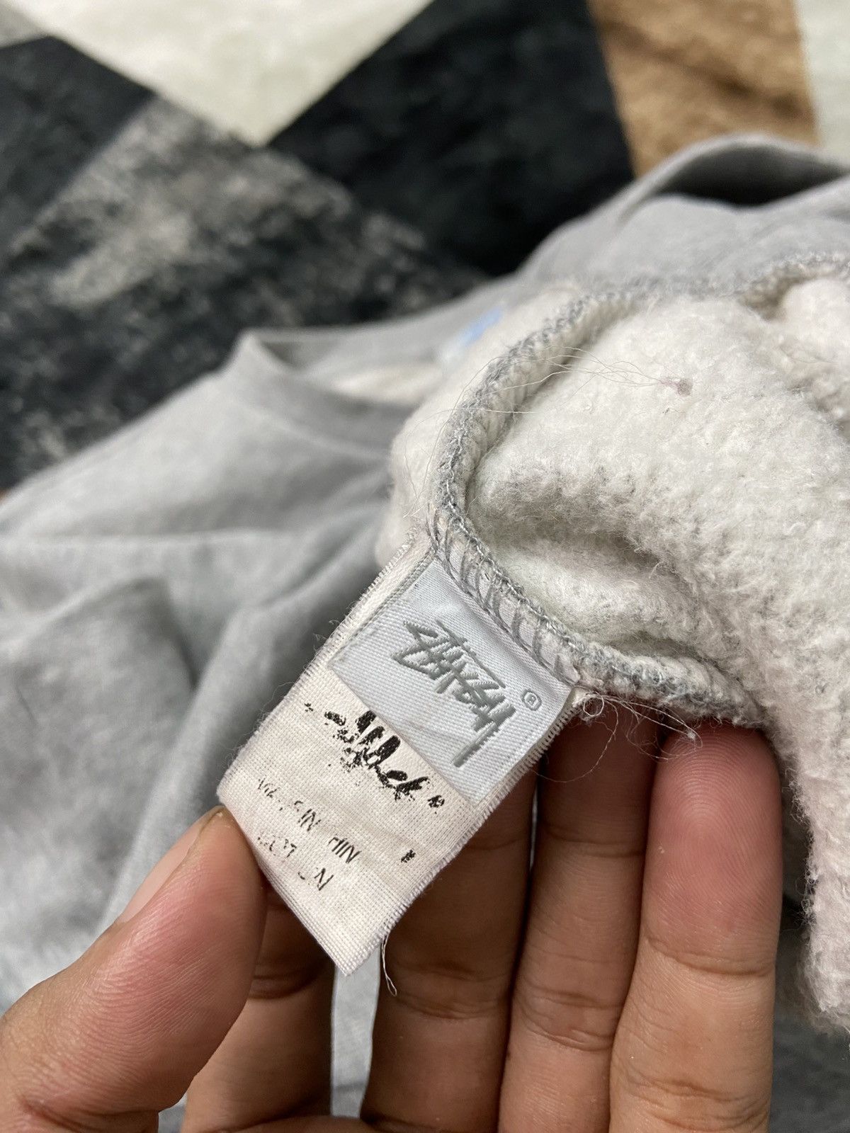 Stussy Vintage Stussy Center Logo Boxy Crop Top Sweatshirt Size M / US 6-8 / IT 42-44 - 7 Thumbnail