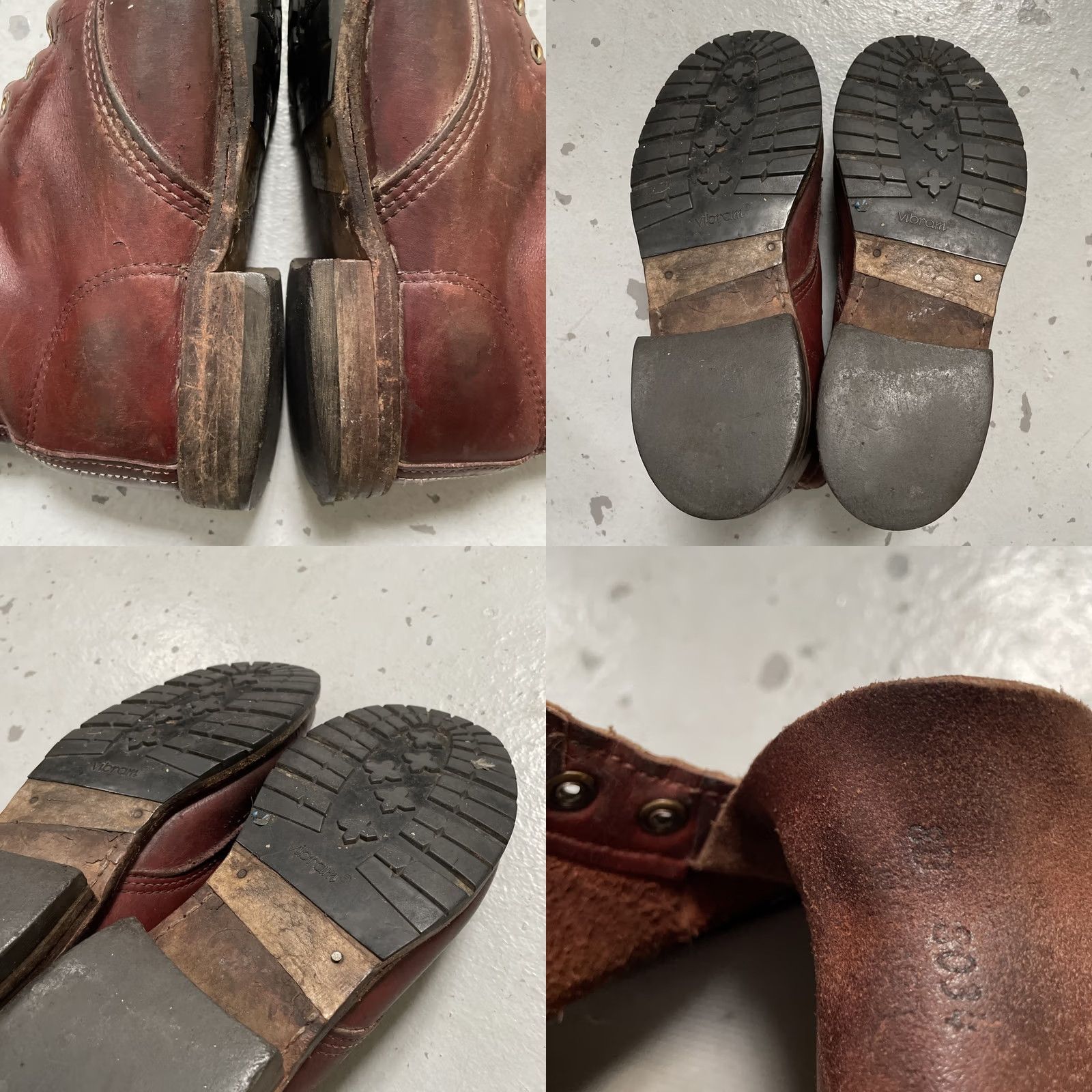 Vintage VINTAGE Wolverine 1000 Mile Boots Men’s 8D Brown Leather Workwear Heritage USA 8D Mens Boots Size US 8 / EU 41 - 9 Thumbnail