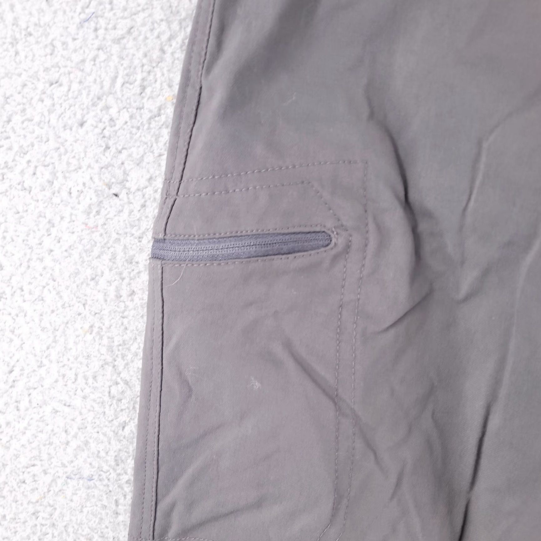 Wrangler VINTAGE? (No) Wrangler Pants Mens 38x29 Gray Cargo Nylon Stretch Outdoor Hike Walk Straight Size US 38 / EU 54 - 3 Thumbnail