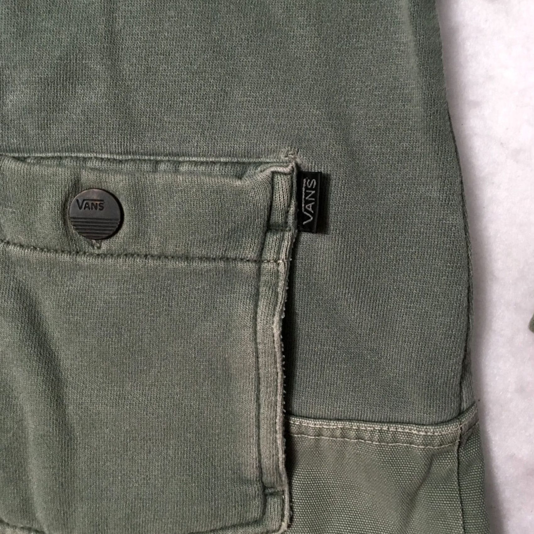 Vans VANS Jacket drill chore mac button up Fleece Lined Large olive Size L / US 10 / IT 46 - 4 Thumbnail
