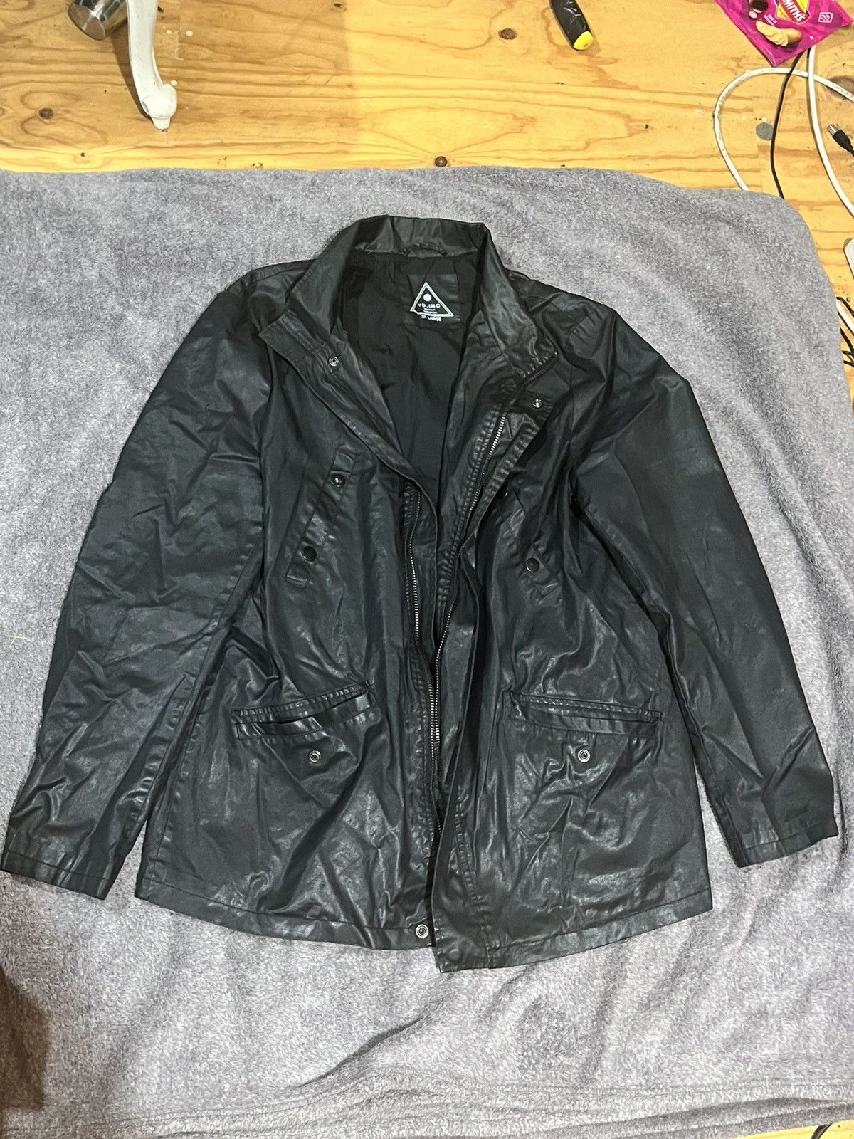 Other Long YD Canvas/Leather Like Jacket Size US XL / EU 56 / 4 - 1 Thumbnail
