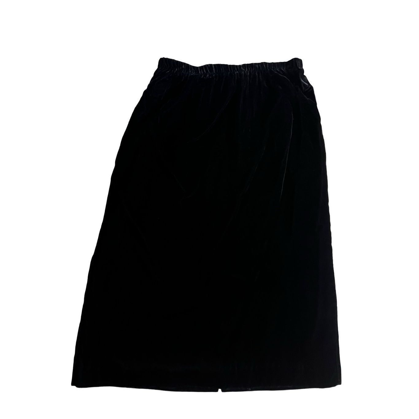 Vintage Women's Jessica Howard Black Velvet Skirt Suit Size 4 Size 27" / US 4 / IT 40 - 11 Thumbnail