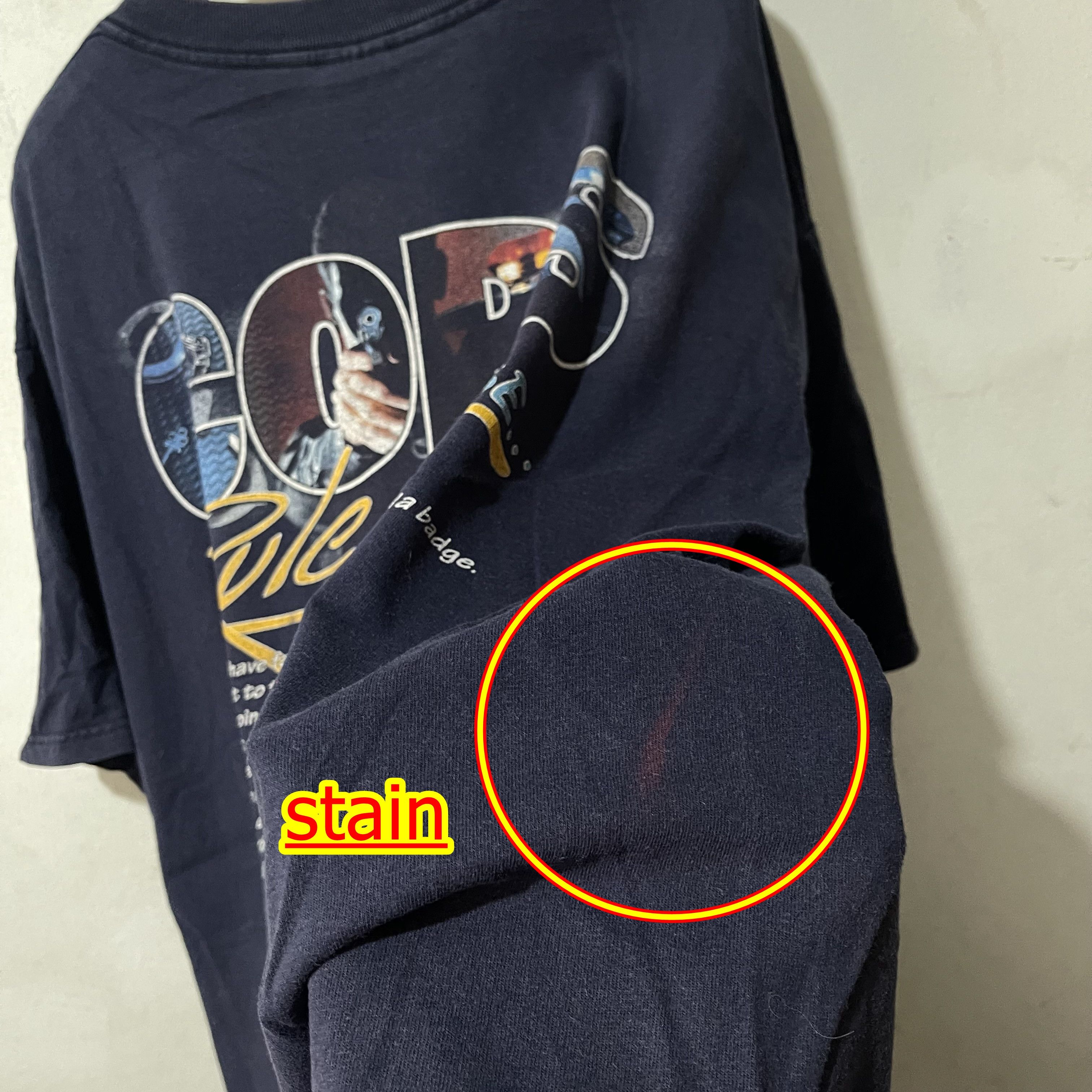 Band Tees × Vintage Vintage Cops Rule Shirt Size US XL / EU 56 / 4 - 6 Thumbnail