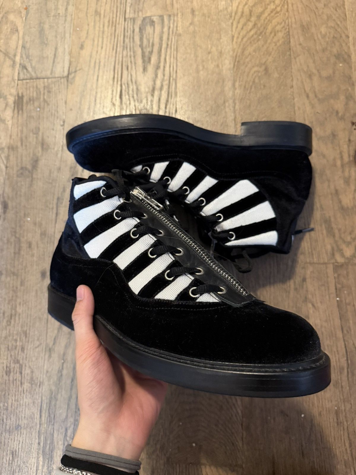 Hood By Air Hood by air velvet Jordan derby Size US 8 / EU 41 - 1 Thumbnail