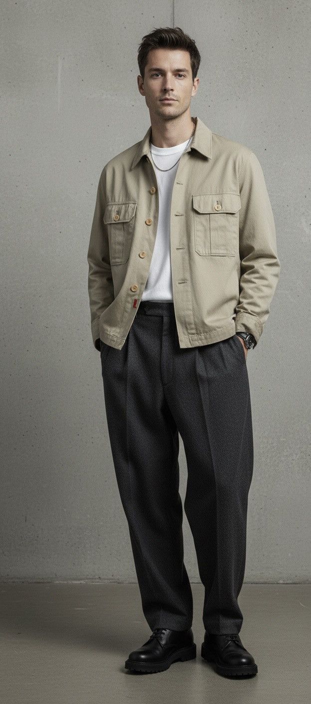 Rare Archive Dries Van Noten Army Superior Shirt Jacket