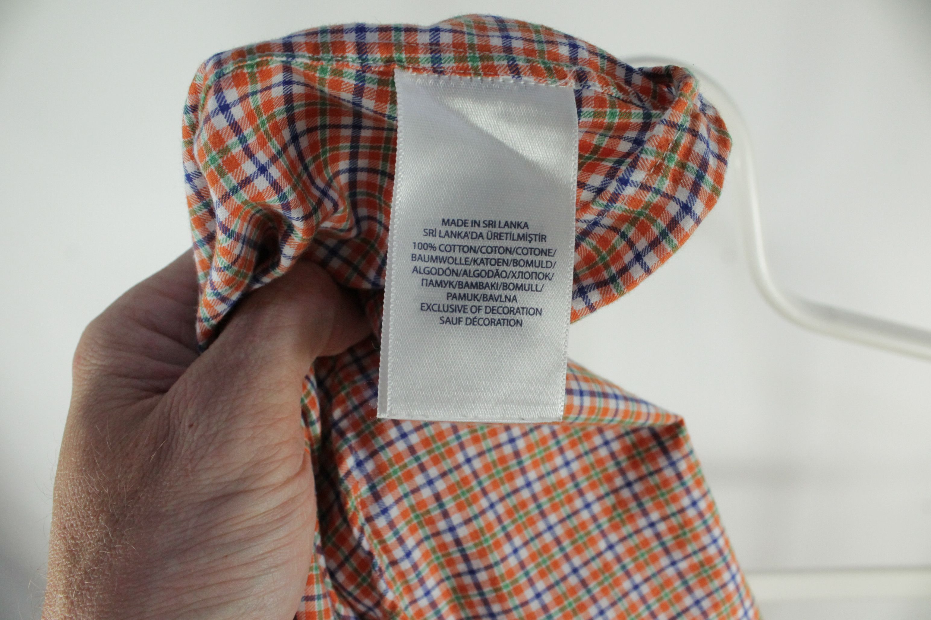 Ralph Lauren Ralph Lauren Light Soft Cotton Multi Checked Casual Shirt Size US XL / EU 56 / 4 - 7 Thumbnail