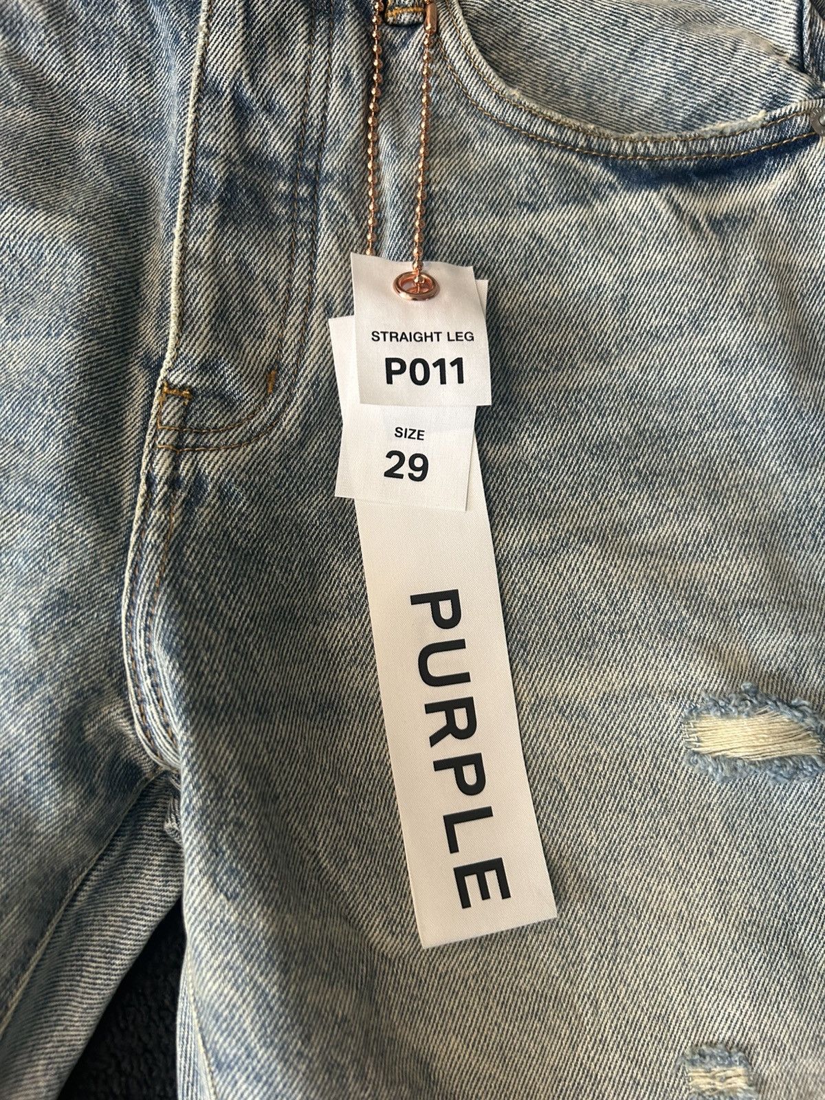 Purple Brand Purple jeans straight leg Size US 29 - 3 Thumbnail