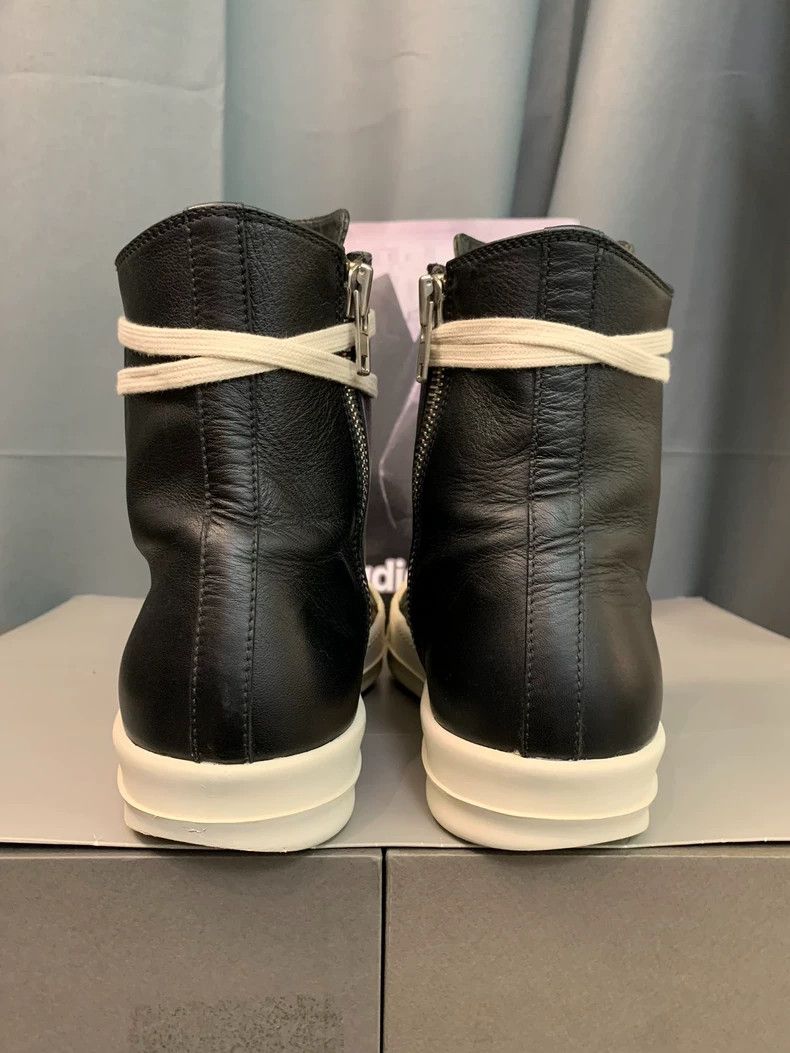 Rick Owens Rick Owens Black and white high-top sneakers Size US 8.5 / EU 41-42 - 7 Thumbnail