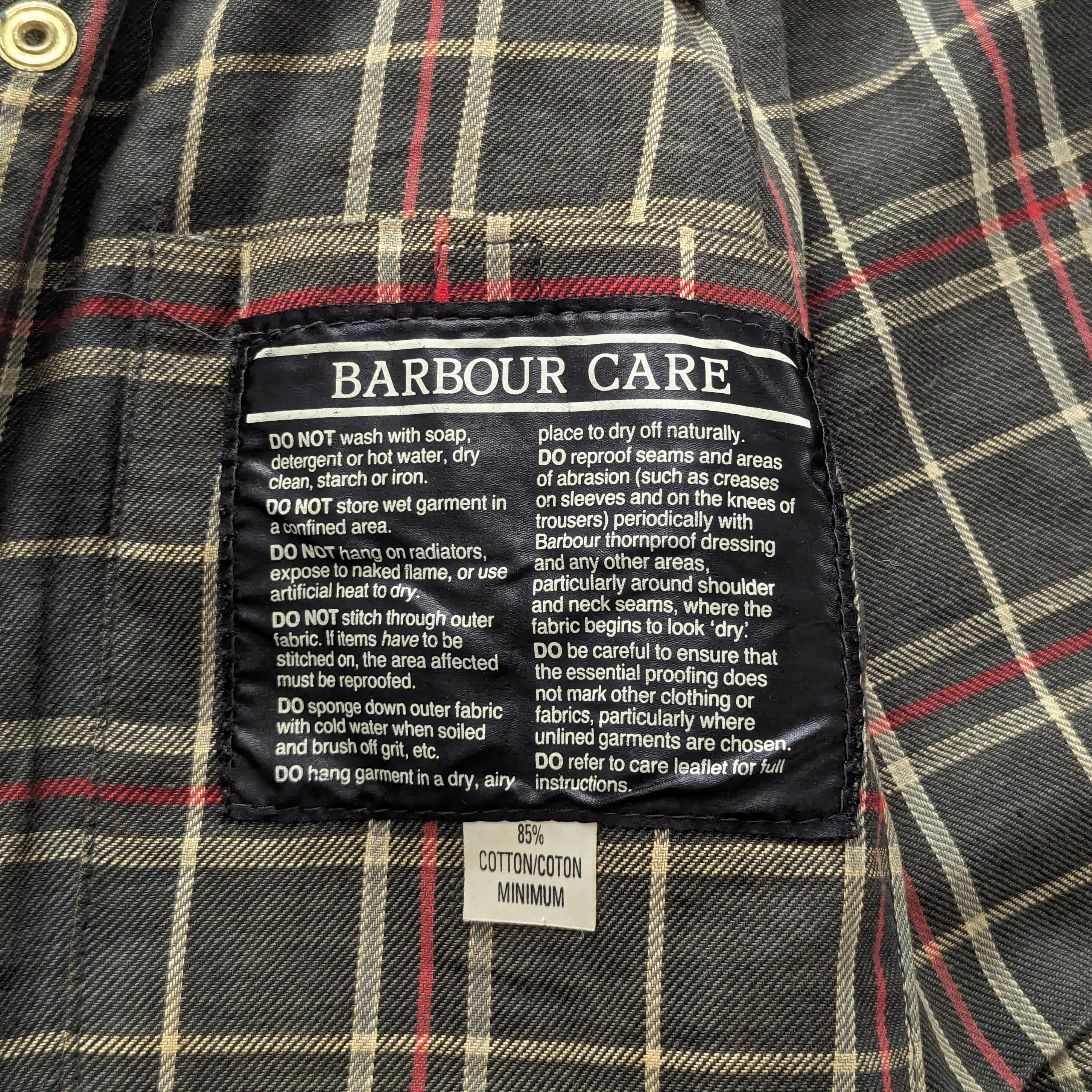 Barbour Barbour Two Crown A105 Bedale Wax Jacket 81cm/32in England Size US XS / EU 42 / 0 - 17 Thumbnail