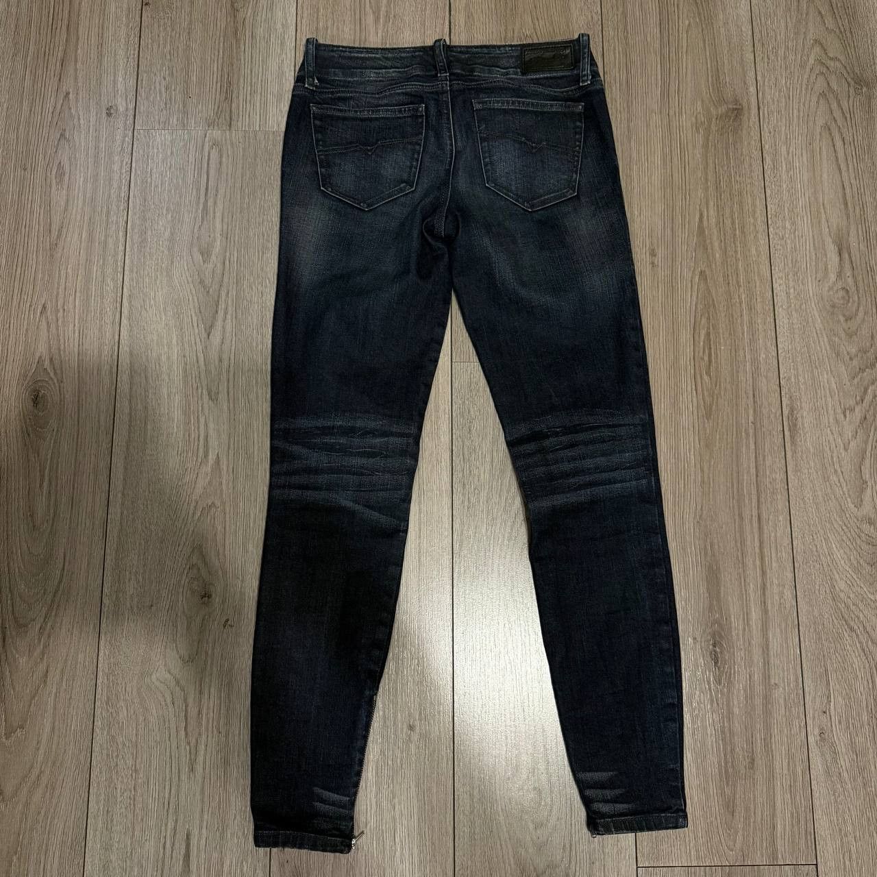 Diesel Diesel Grupee zip jeans super slim skinny womens W27 L32 Size 27" / US 4 / IT 40 - 6 Thumbnail