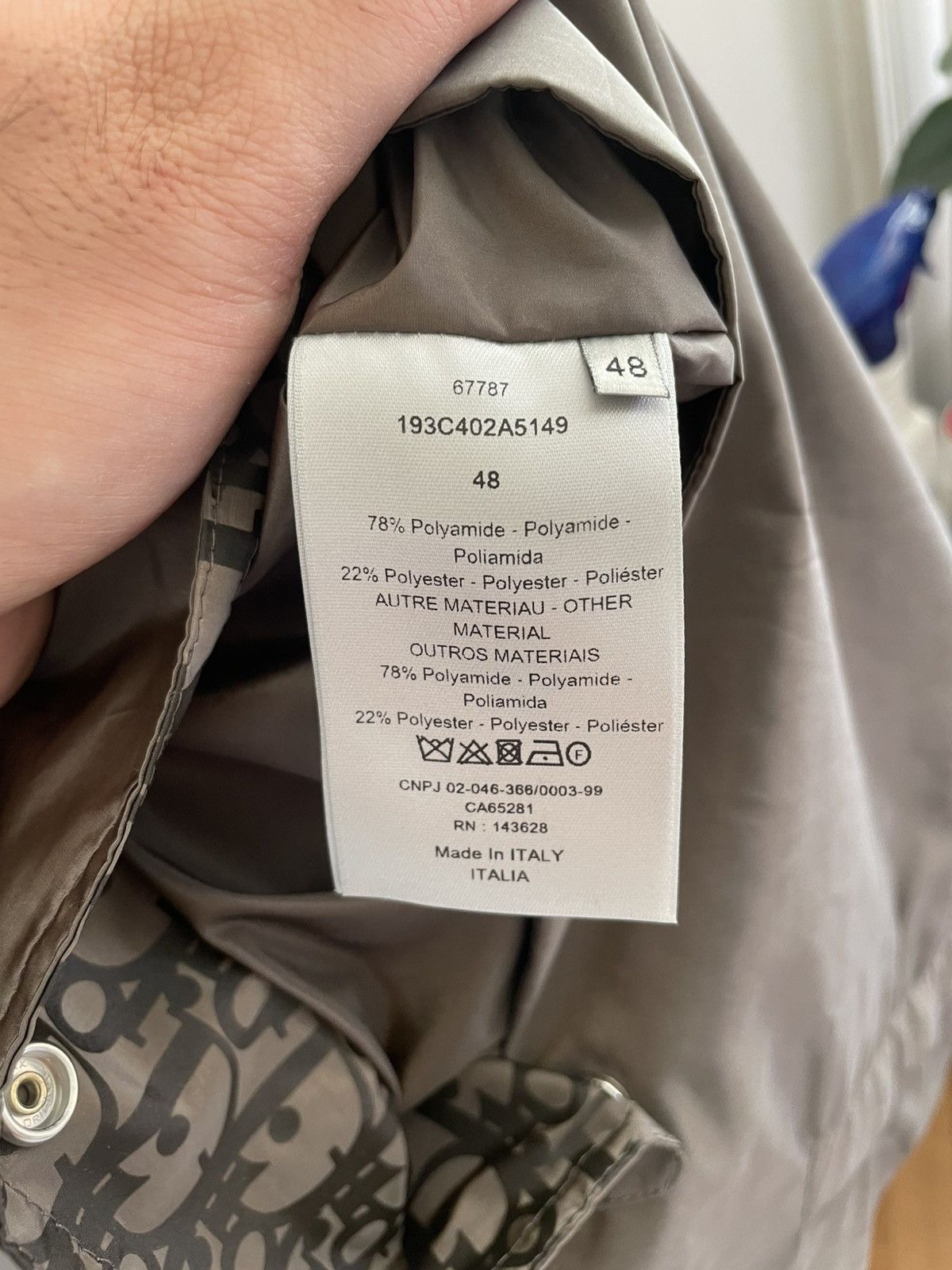 Dior Dior Oblique Khaki Parka Size US M / EU 48-50 / 2 - 6 Thumbnail