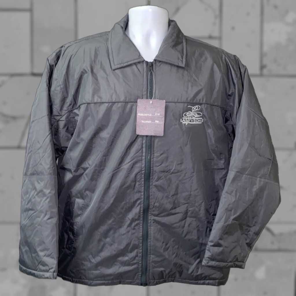 BUGATCHI Bugatchi Uomo Mens Gray Polyester Full Zip Jacket Size M NWT Size US M / EU 48-50 / 2 - 1 Thumbnail