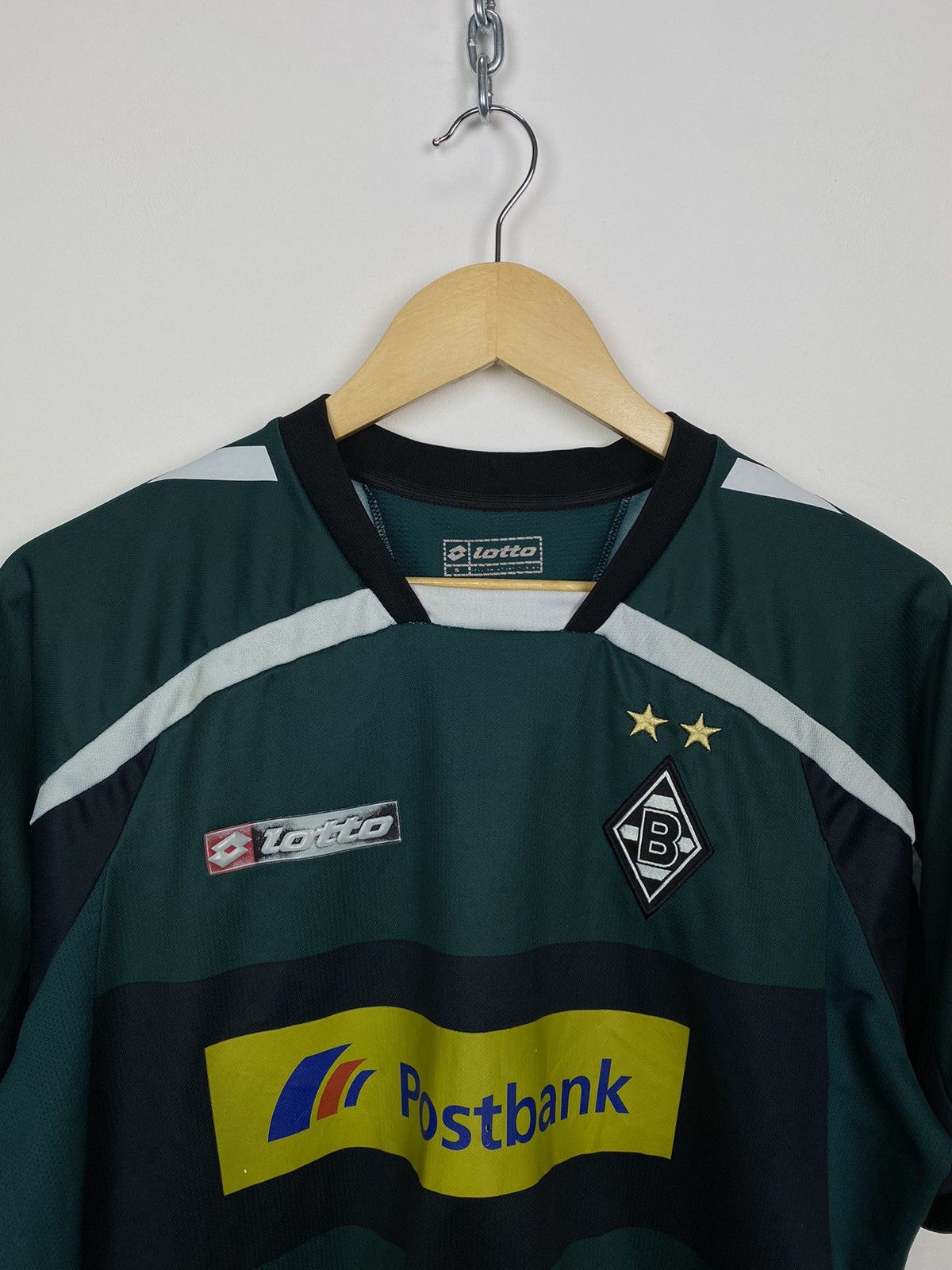 Lotto Sport BORUSSIA MONCHENGLADBAH LOTTO FOOTBALL SOCCER JERSEY SHIRT Size US S / EU 44-46 / 1 - 2 Thumbnail