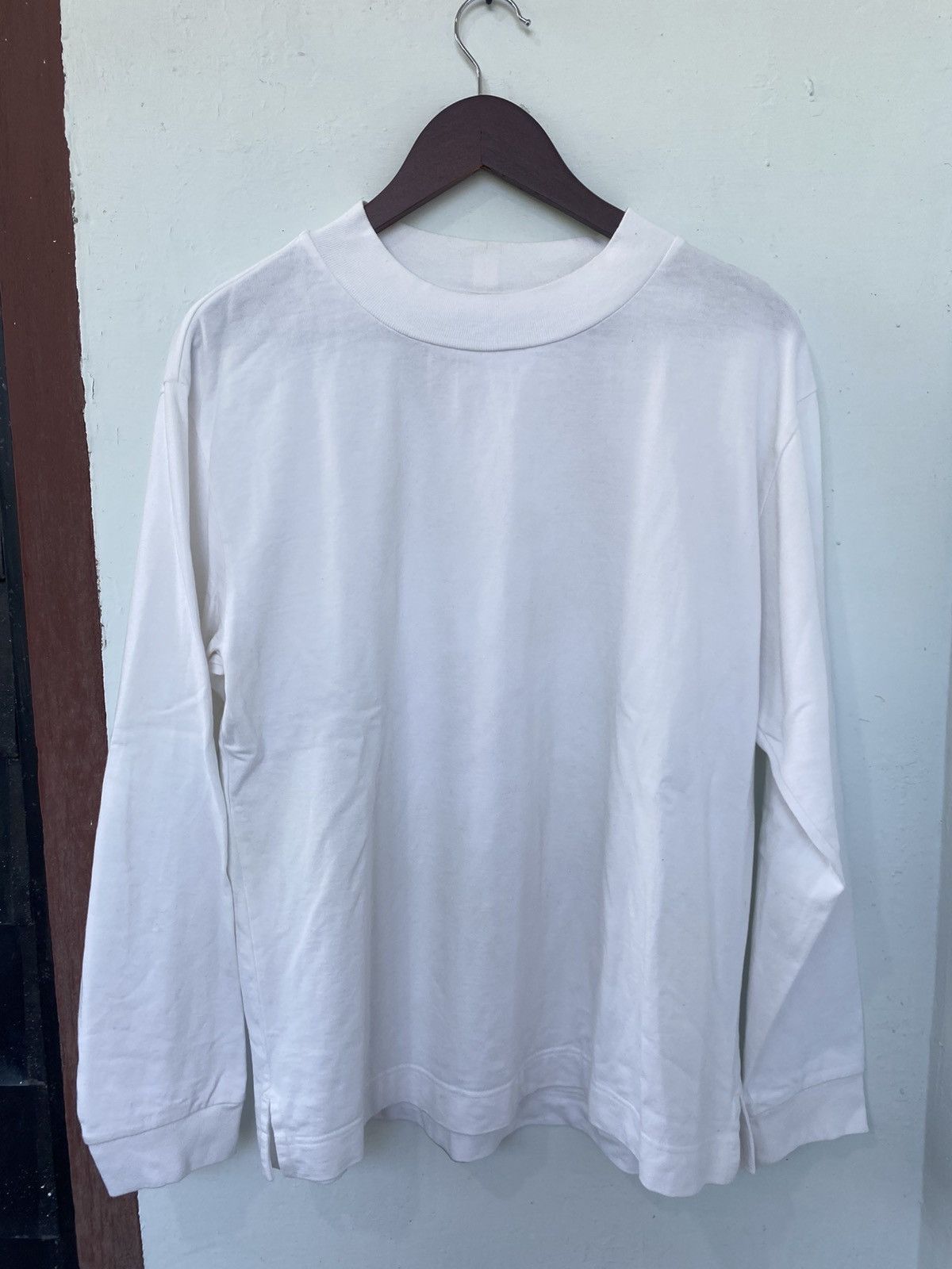 Margaret Howell Vintage Margaret Howell Blank Longsleeve T shirt Size US L / EU 52-54 / 3 - 1 Thumbnail