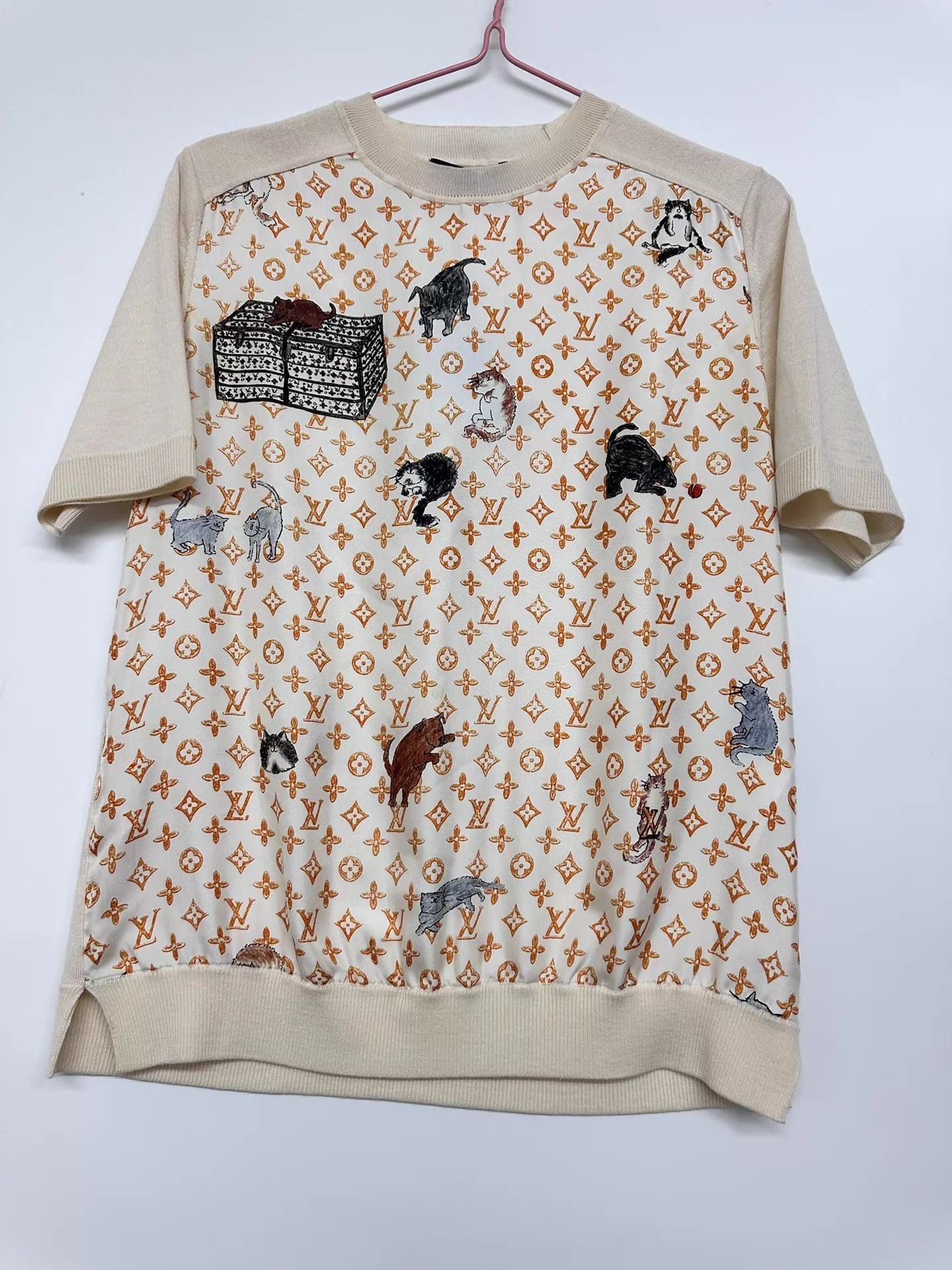 Louis Vuitton Louis Vuitton All Over Print Short Sleeve Tee XS Size XS / US 0-2 / IT 36-38 - 1 Thumbnail