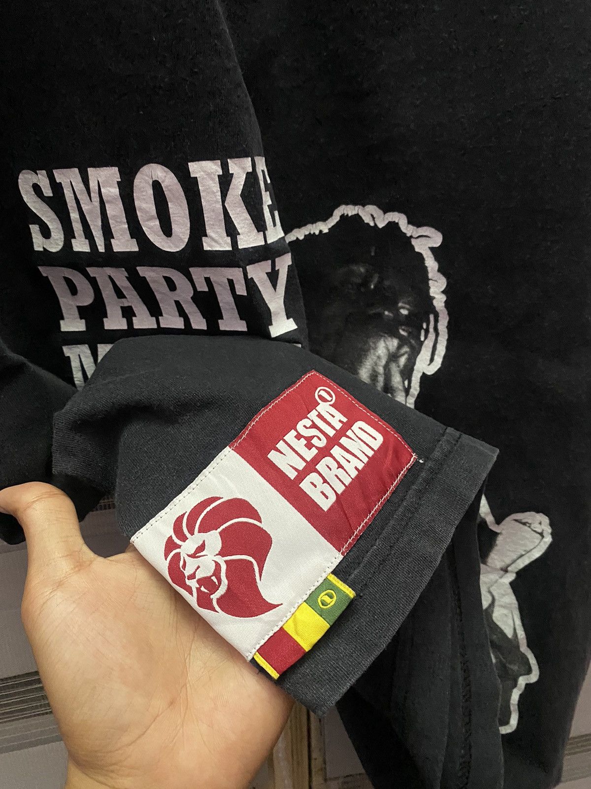 Vintage 2000s Nesta Party Smoke Music Rap Tees Hip Hop Band Size US L / EU 52-54 / 3 - 3 Thumbnail