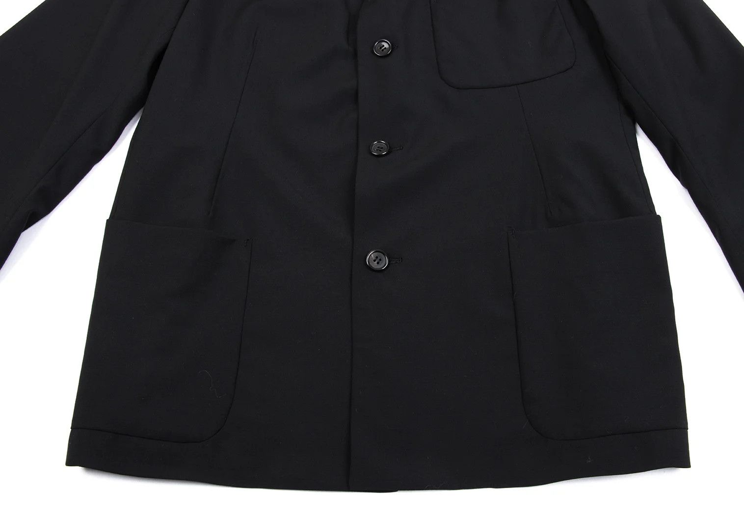 Yohji Yamamoto Yohji Yamamoto Velvet Floral Patch Design Jacket Size US M / EU 48-50 / 2 - 11 Thumbnail