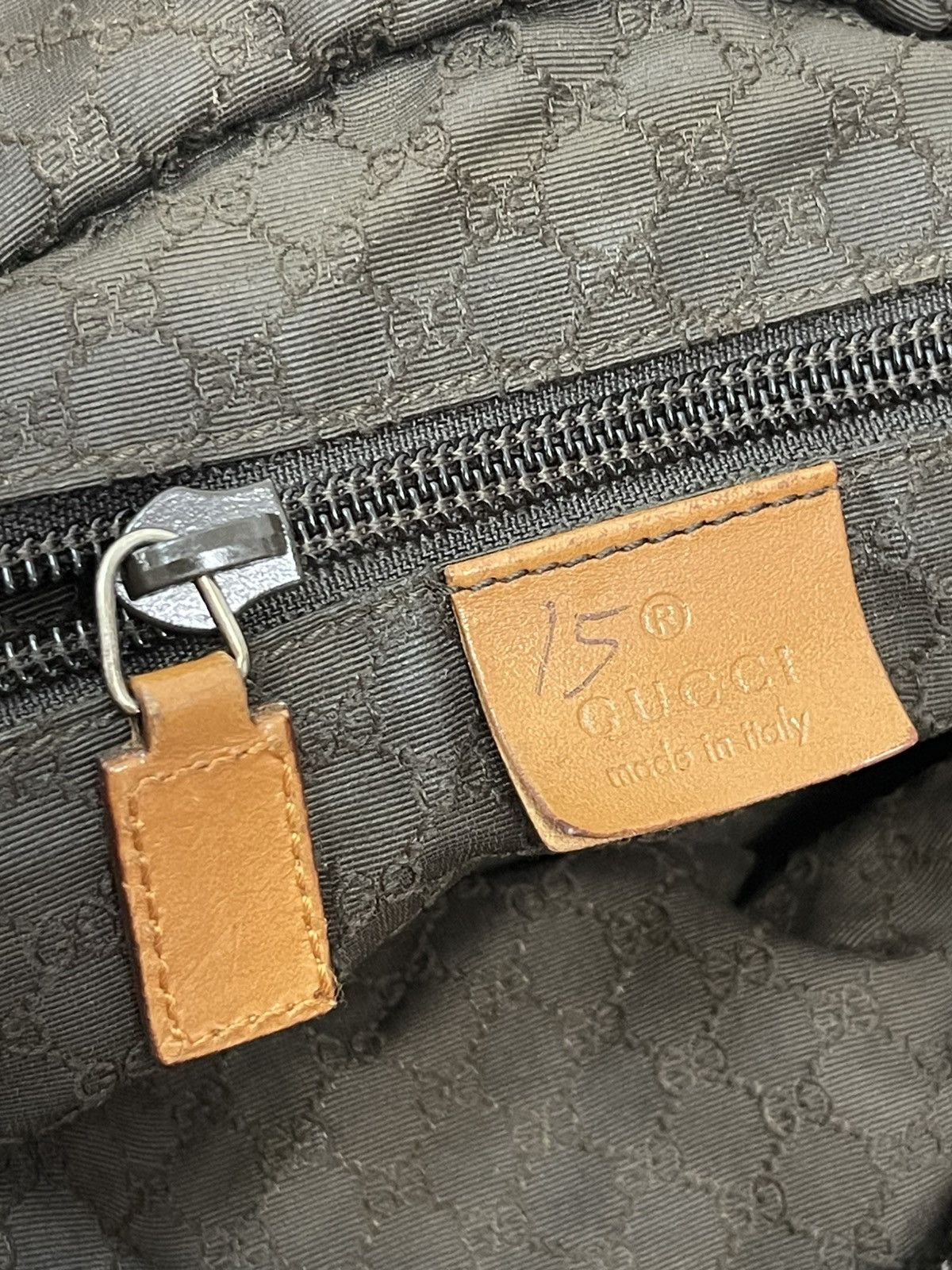 Gucci Leather Cotton Gucci Charlotte Cloth Tote Shoulder Bag 1🟩0 Size ONE SIZE - 21 Thumbnail