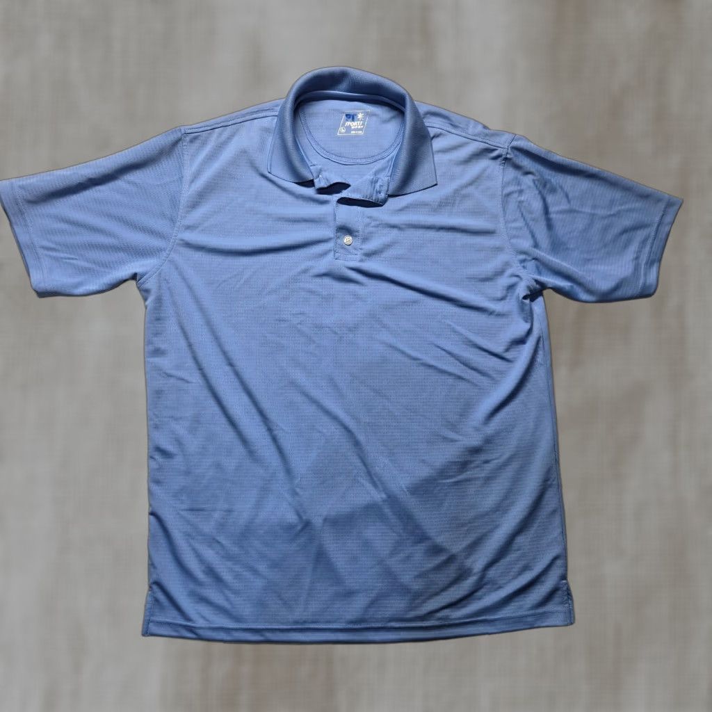 Vintage PT Sportswear Polo Shirt Solid Blue Short Sleeve Adult Men L Large Blue 48 in Polo PT Sportswear Shirt Mens Casual Golf 90s? Size US L / EU 52-54 / 3 - 1 Thumbnail