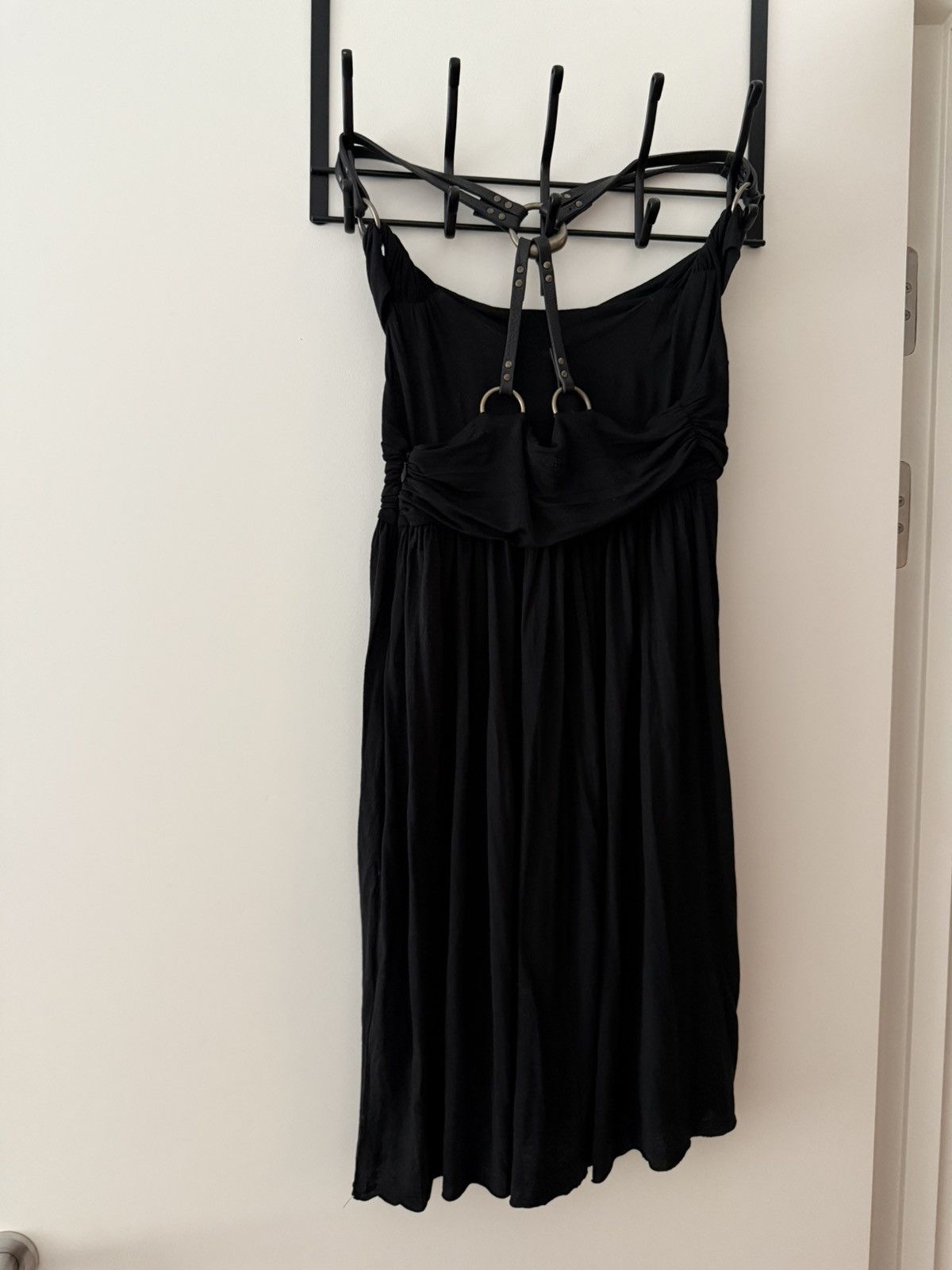 Allsaints Rare AllSaints Spitalfields Harness Dress Leather Straps Size S / US 4 / IT 40 - 10 Thumbnail