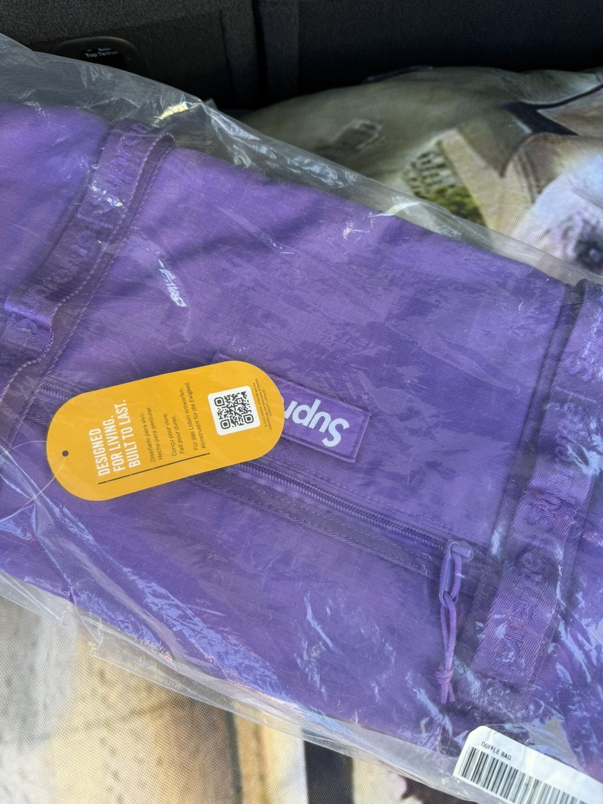 Supreme Supreme duffle bag purple SS26 Size ONE SIZE - 5 Thumbnail
