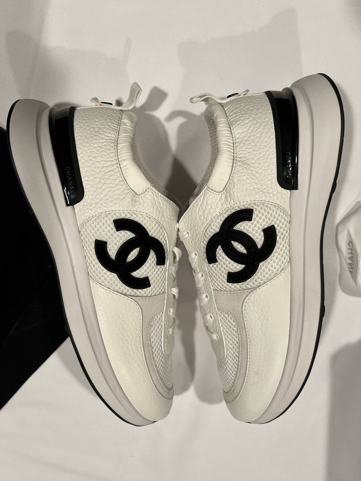 Chanel Chanel mens sneakers. 44/11. Size US 11 / EU 44 - 6 Thumbnail