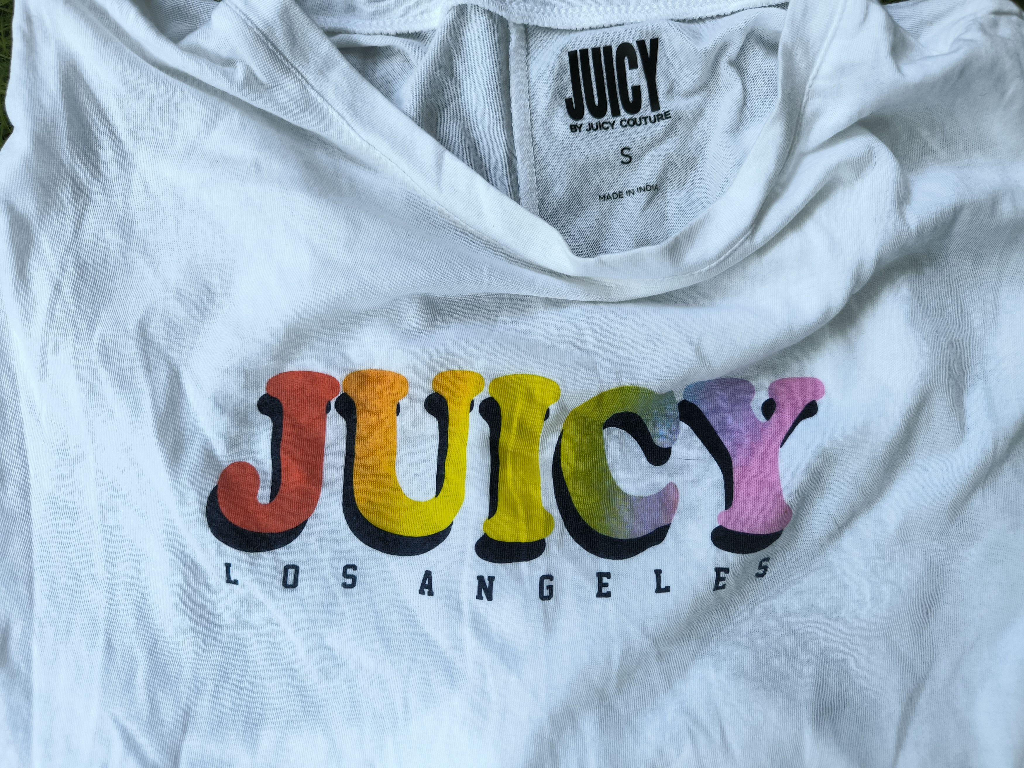 Juicy Couture White Juicy Rainbow Gradient Tie Back Tank 0026 Size S / US 4 / IT 40 - 4 Thumbnail
